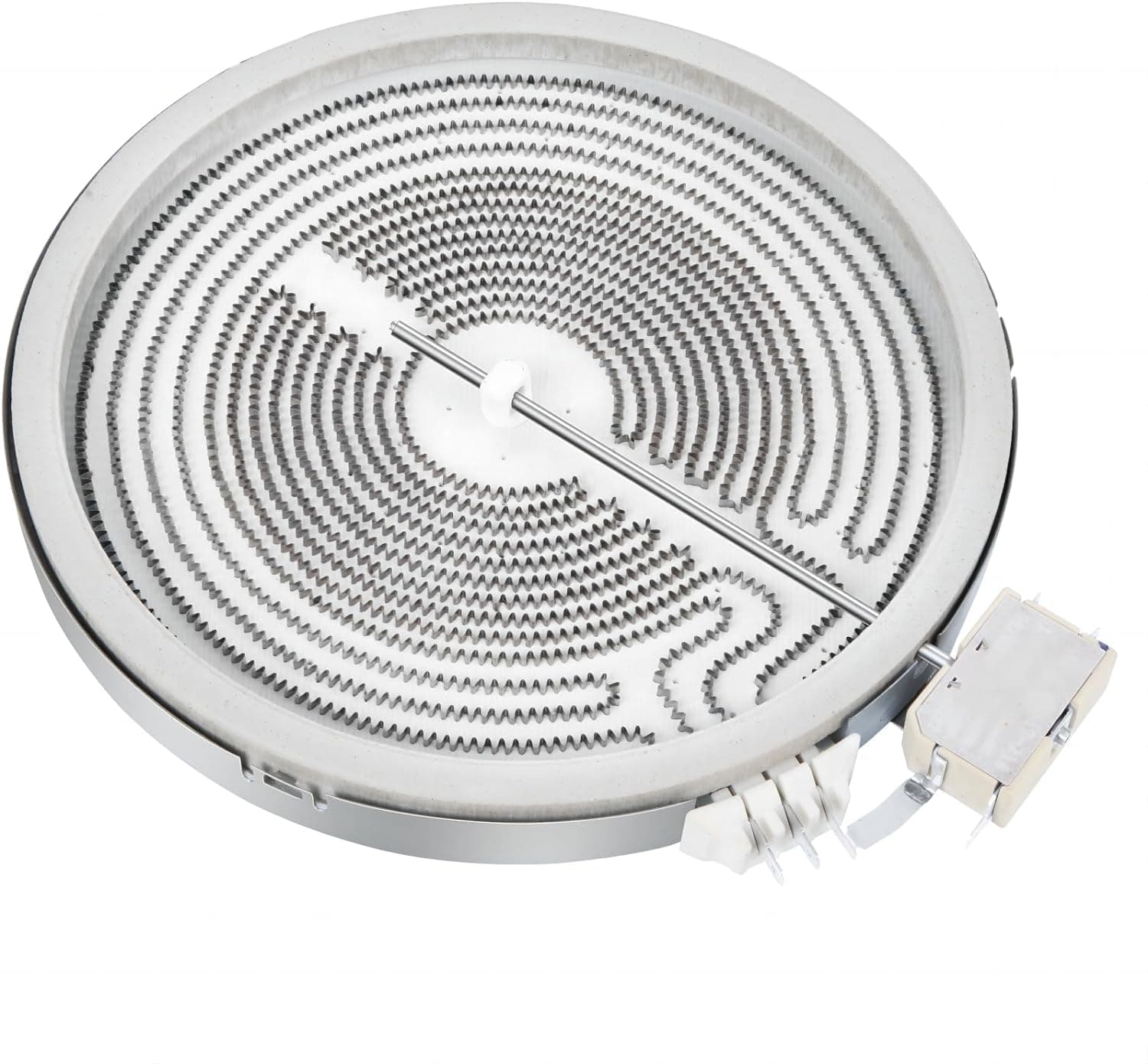 Upgraded WB30X24111 9in Dual Range Radiant Surface Element Compatible with GE Range radiant element 9in, Glass Cooktop Replacement Dual Radiant Surface Element Replace WB30T10133 AP5989975 4465256