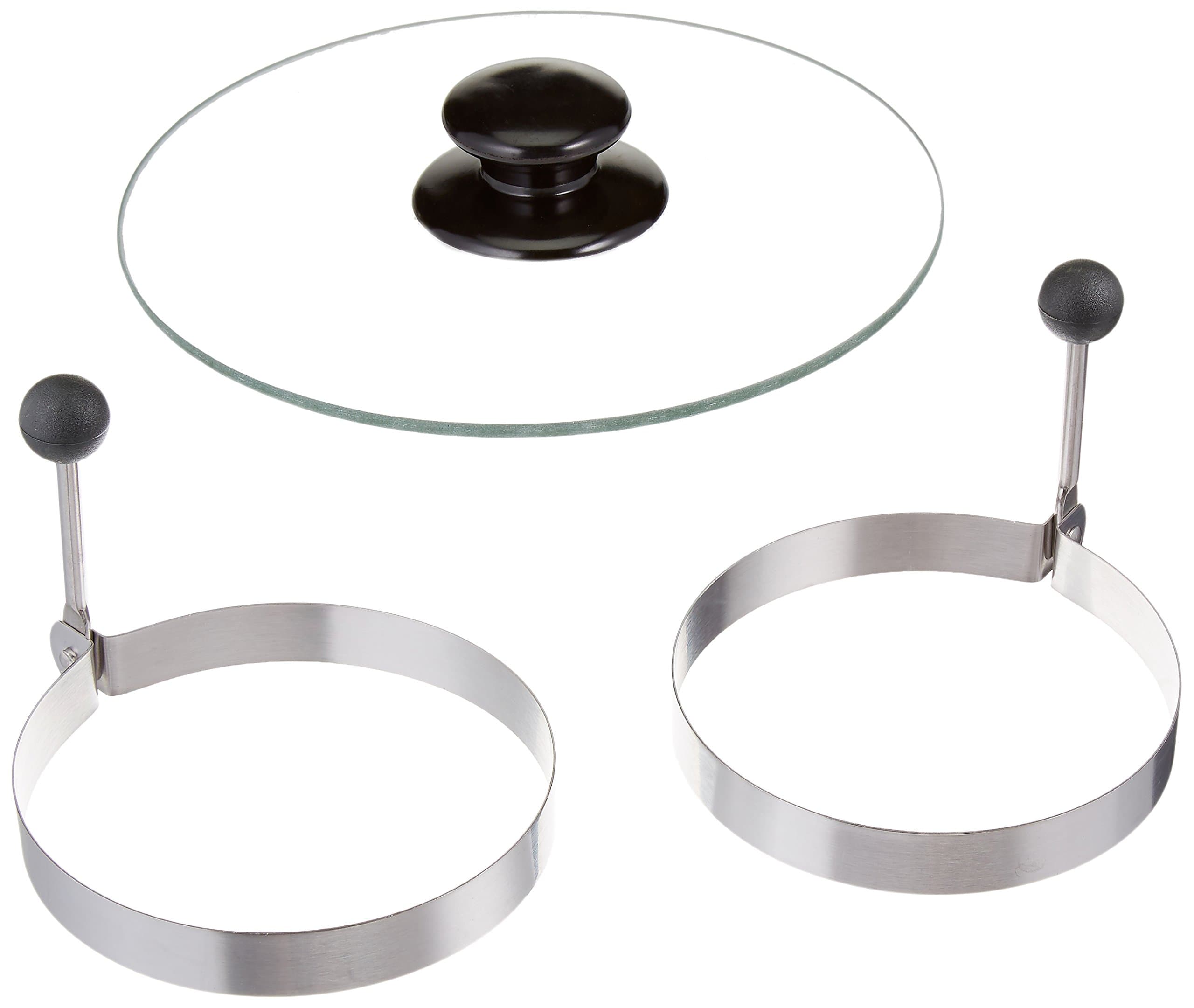 Handy Gourmet Bacon Press & Egg Rings-Making Breakfast Easy