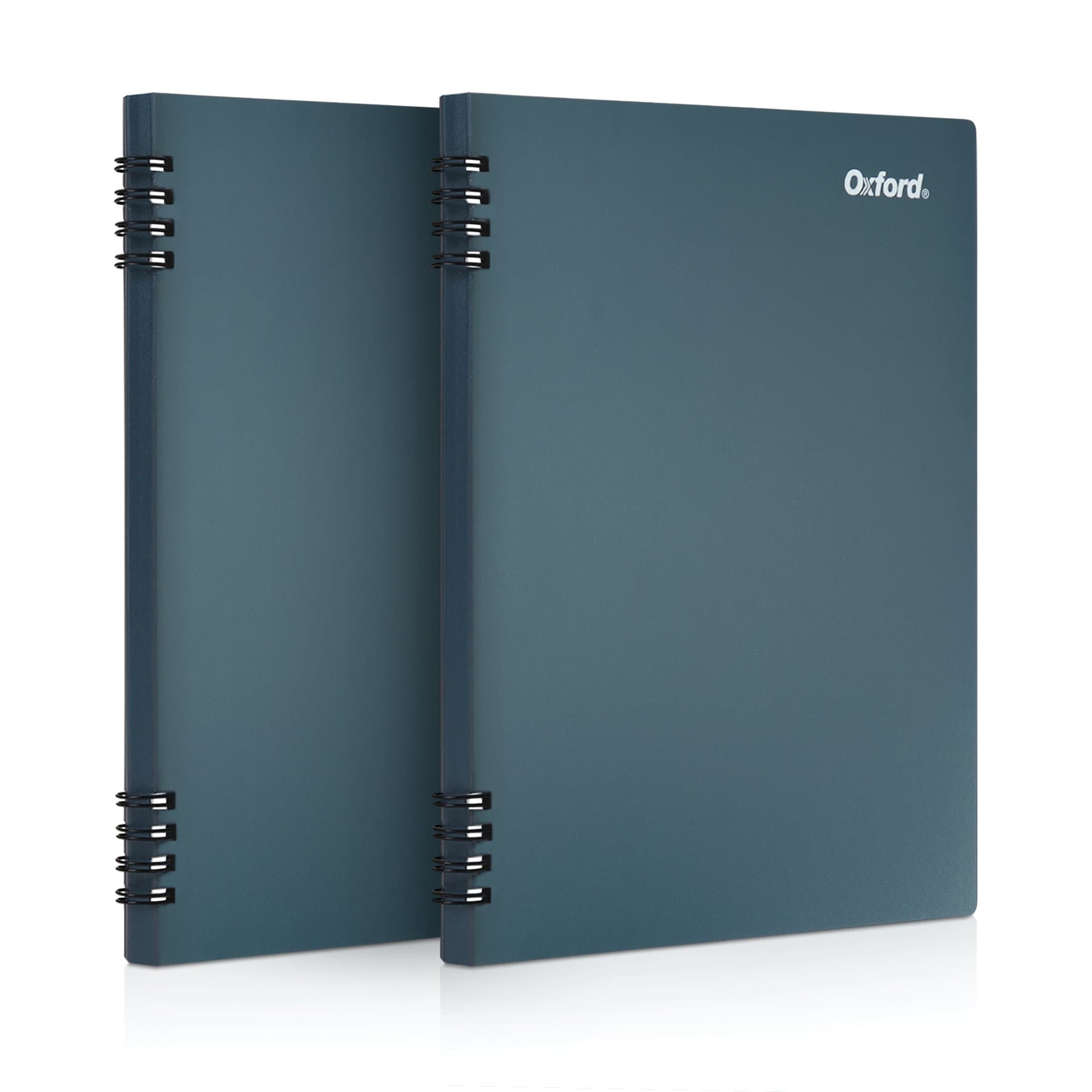 Stone Paper Notebook, 14 cm x 21.6 cm, Blue Cover, 60 Sheets, 2 Pack (161641)
