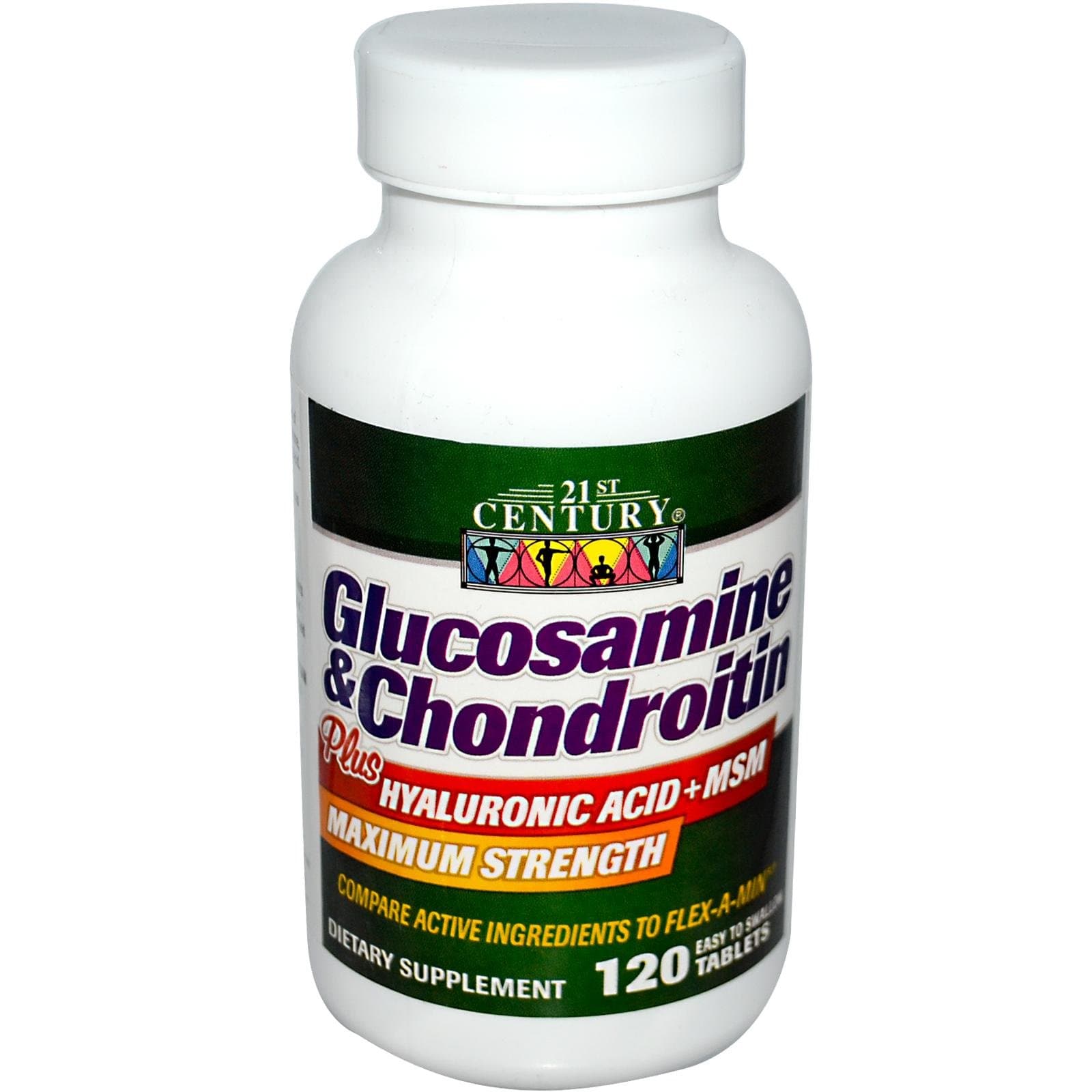 Glucosamine and Chondroitin Plus Tablets, 120 Count