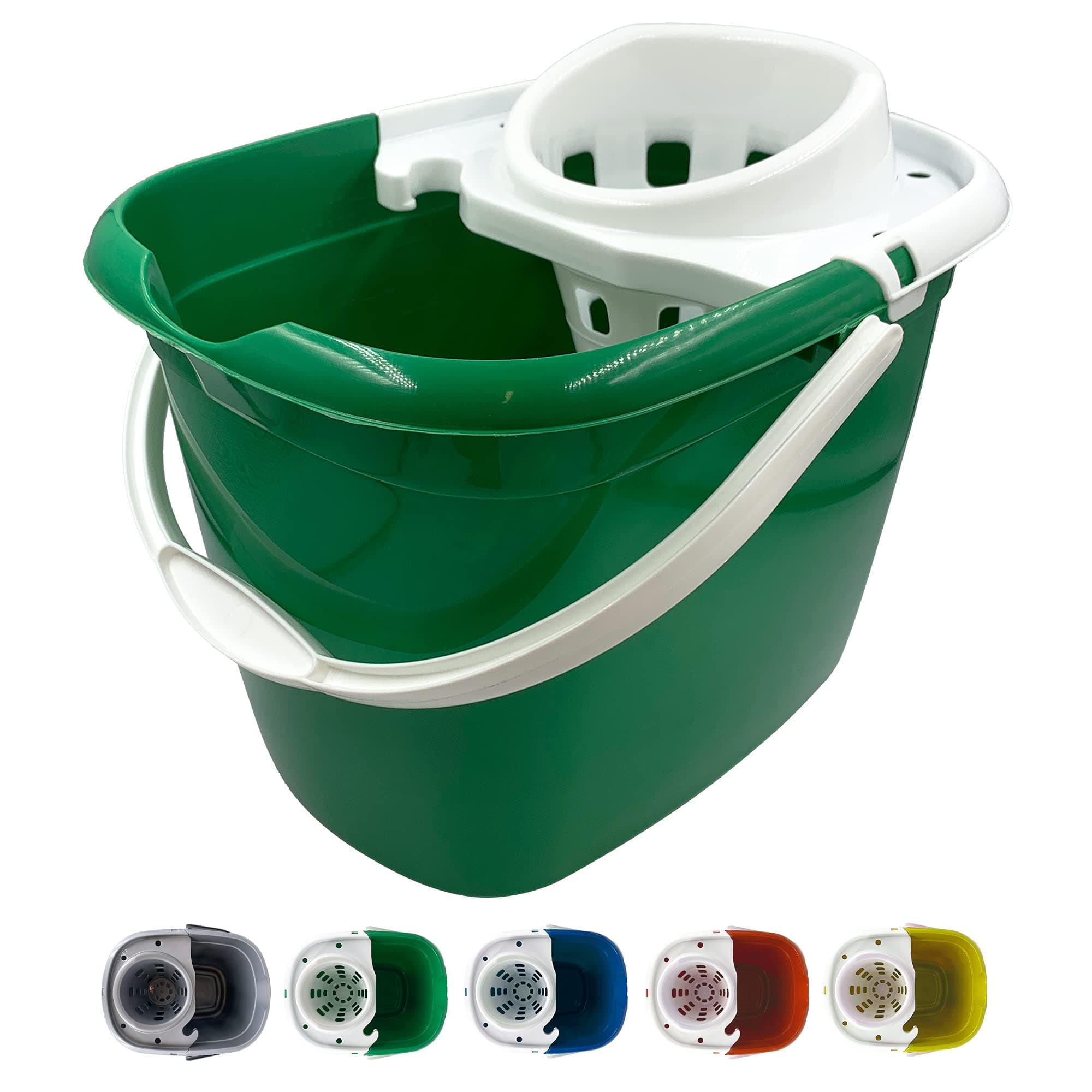 Colour Coded Mop Buckets - Green