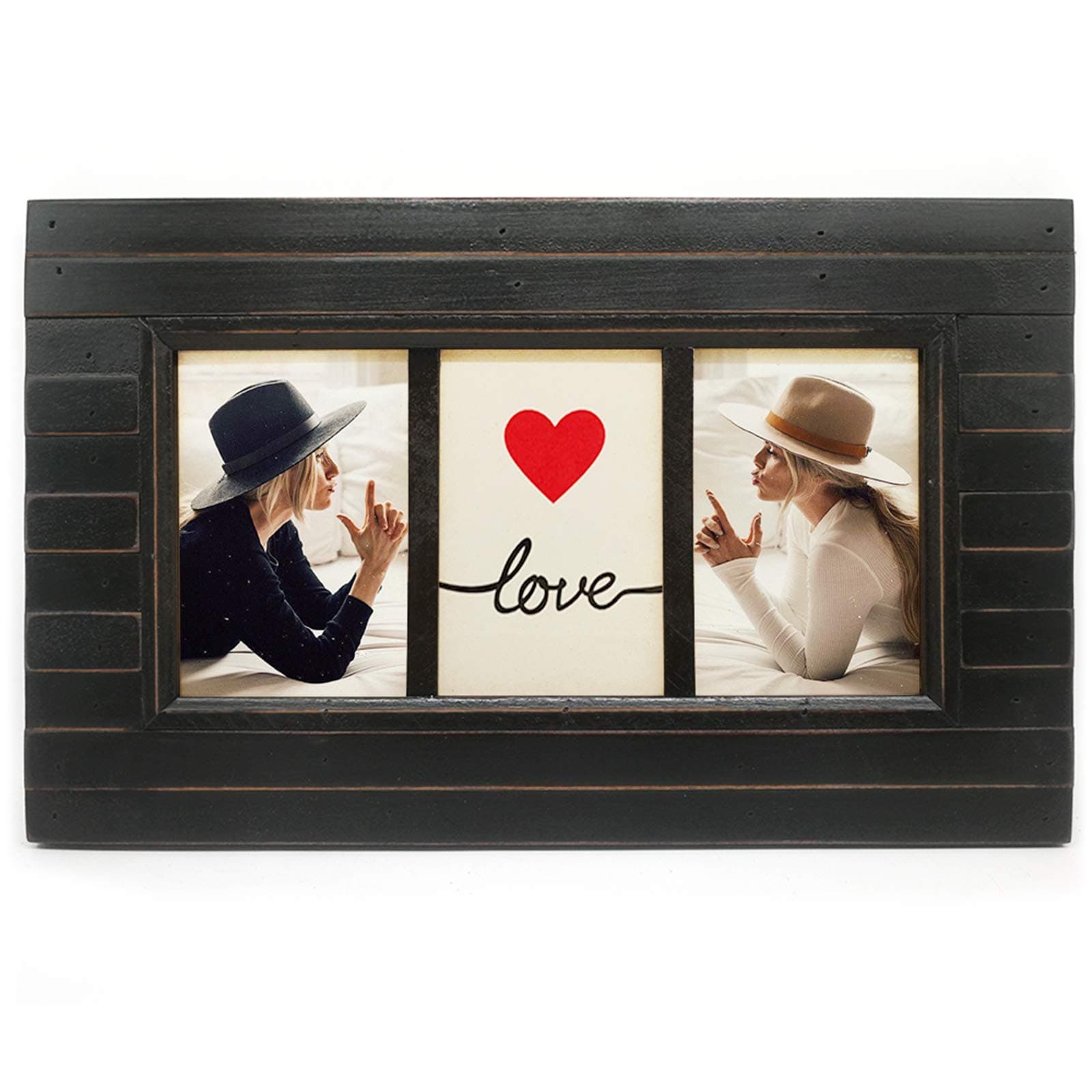 Black 3 4x6 collage frame