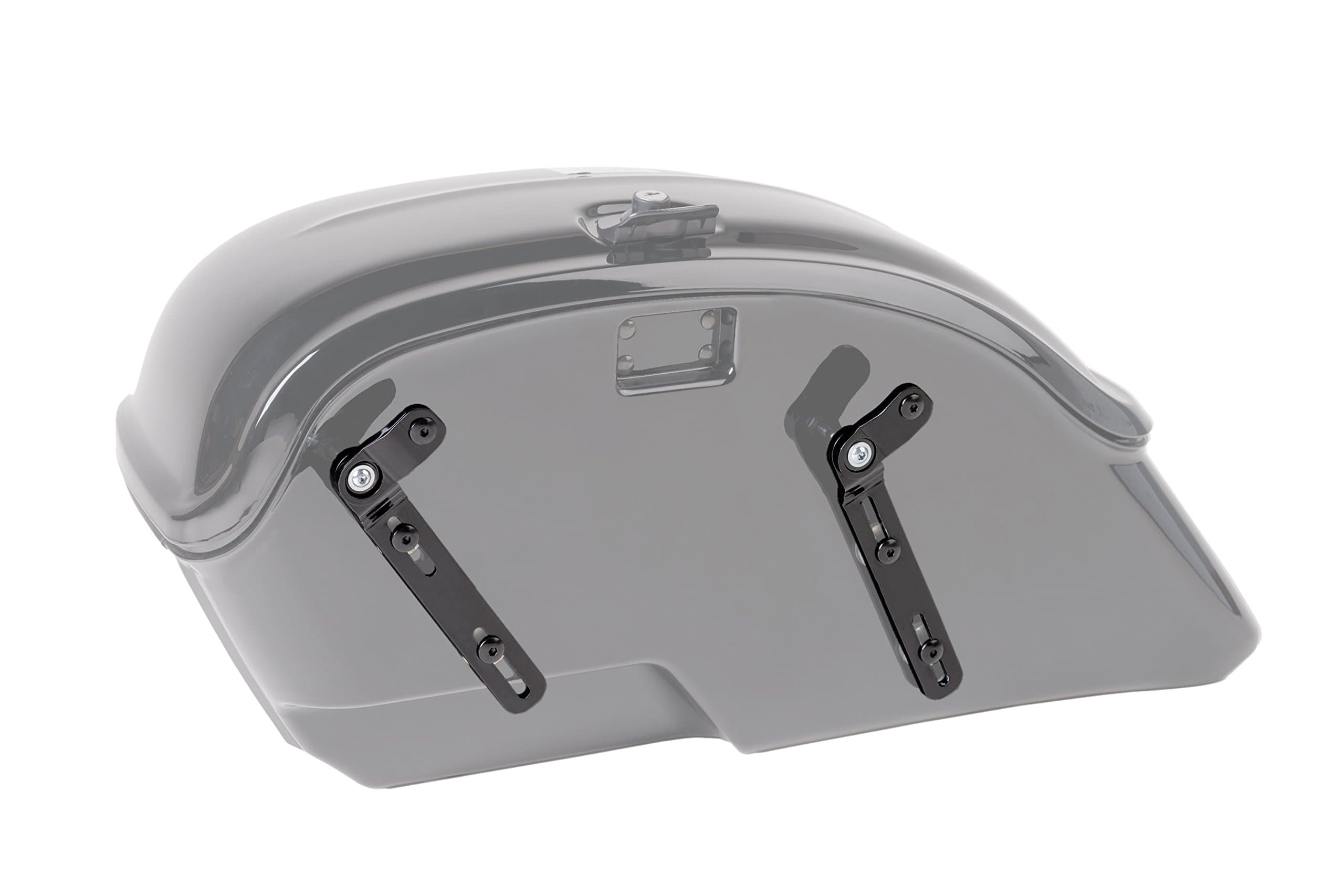Customaccess SV0035N Rigid Saddlebags SV Supports for Harley Davidson Sportster 883 IRON (XL883N) 09'-16', Sportster 883R (XL883R) 02'-03', Sportster 883R Roadster (XL883R/06) 06'-16', Sportster 1200Custom (XL1200C) 04'-10',Sportster 1200 Custom (XL1200C/11) 11'-16', Sportster 1200 Nightster (XL1200N) 08'-12', Sportster SEVENTY-TWO (XL1200V) 12'-15'
