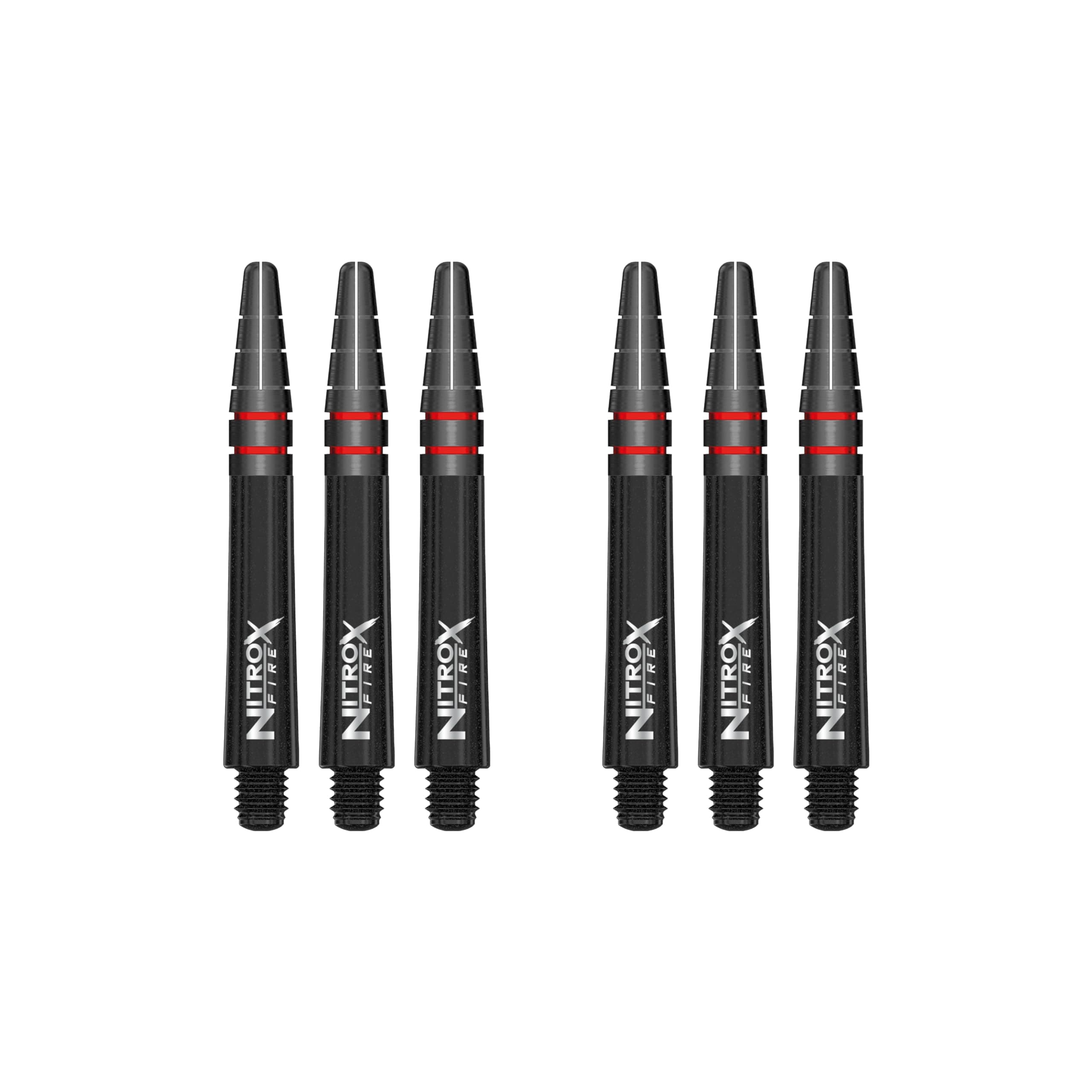 Nitro Xfire Dart Stems (Shafts) - 2 Sets per Pack (6 Stems in Total)