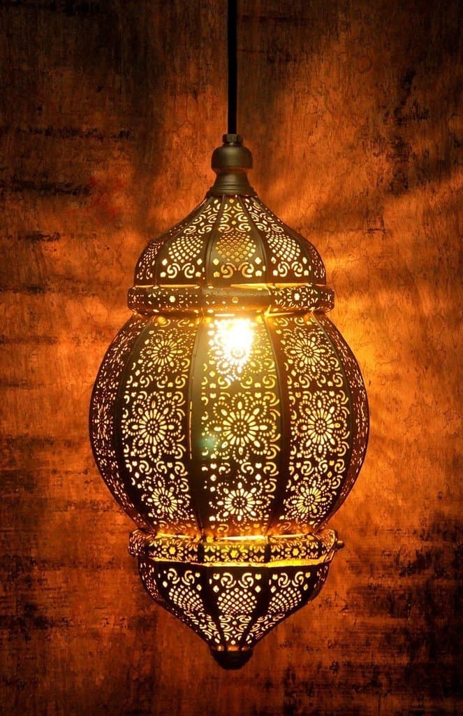 Logam GS-05 Pendant Ceiling Light, Bulb Holder, Gold