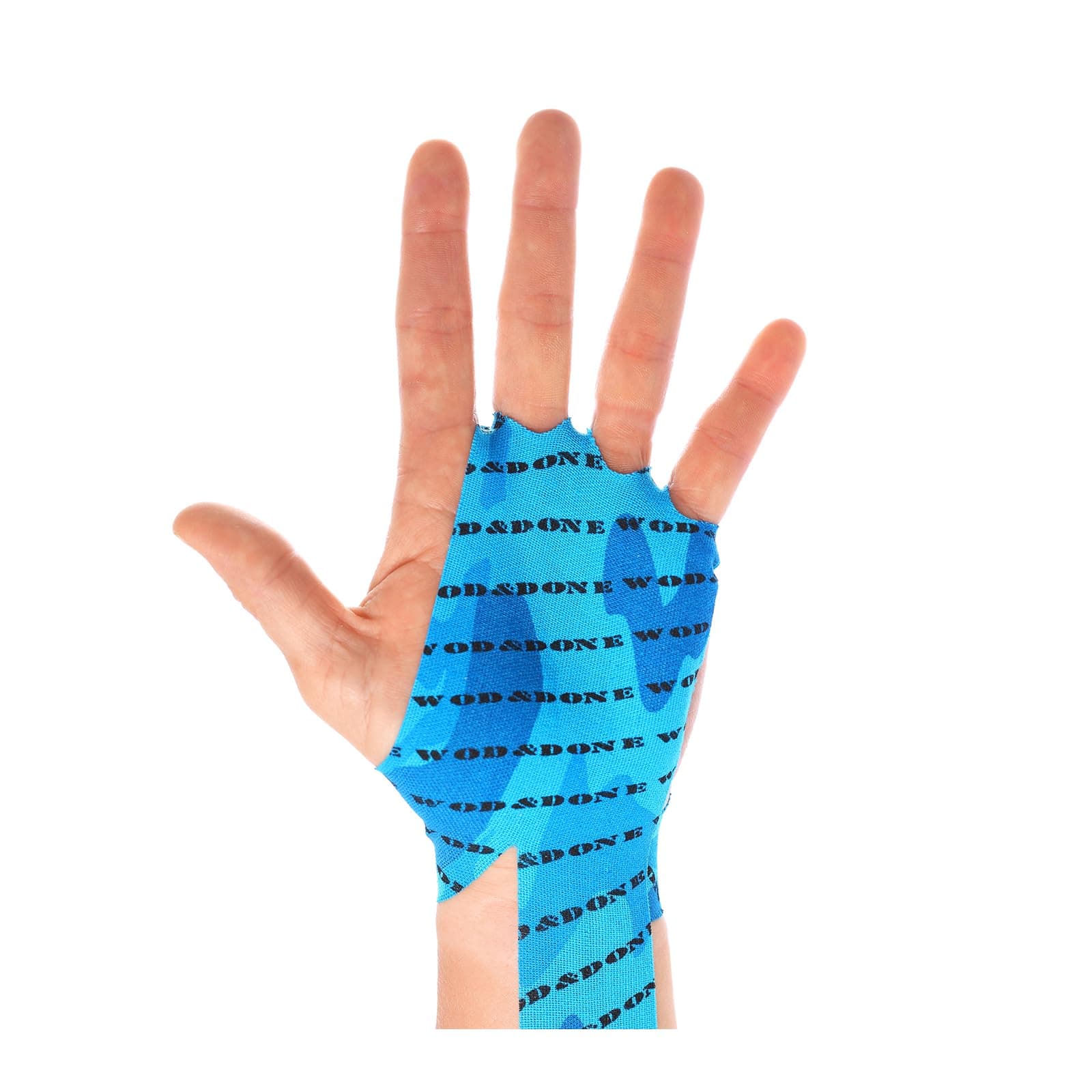 WOD&DONE Custom Hand Protection Athletic Tape Grips for Pullups, Functional Fitness, Gymnastics
