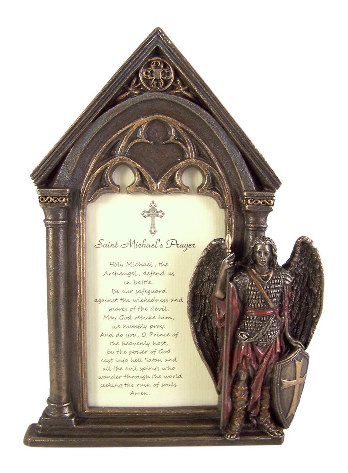 Michael Frame Saint Prayer Photo 7 1/2 Inch