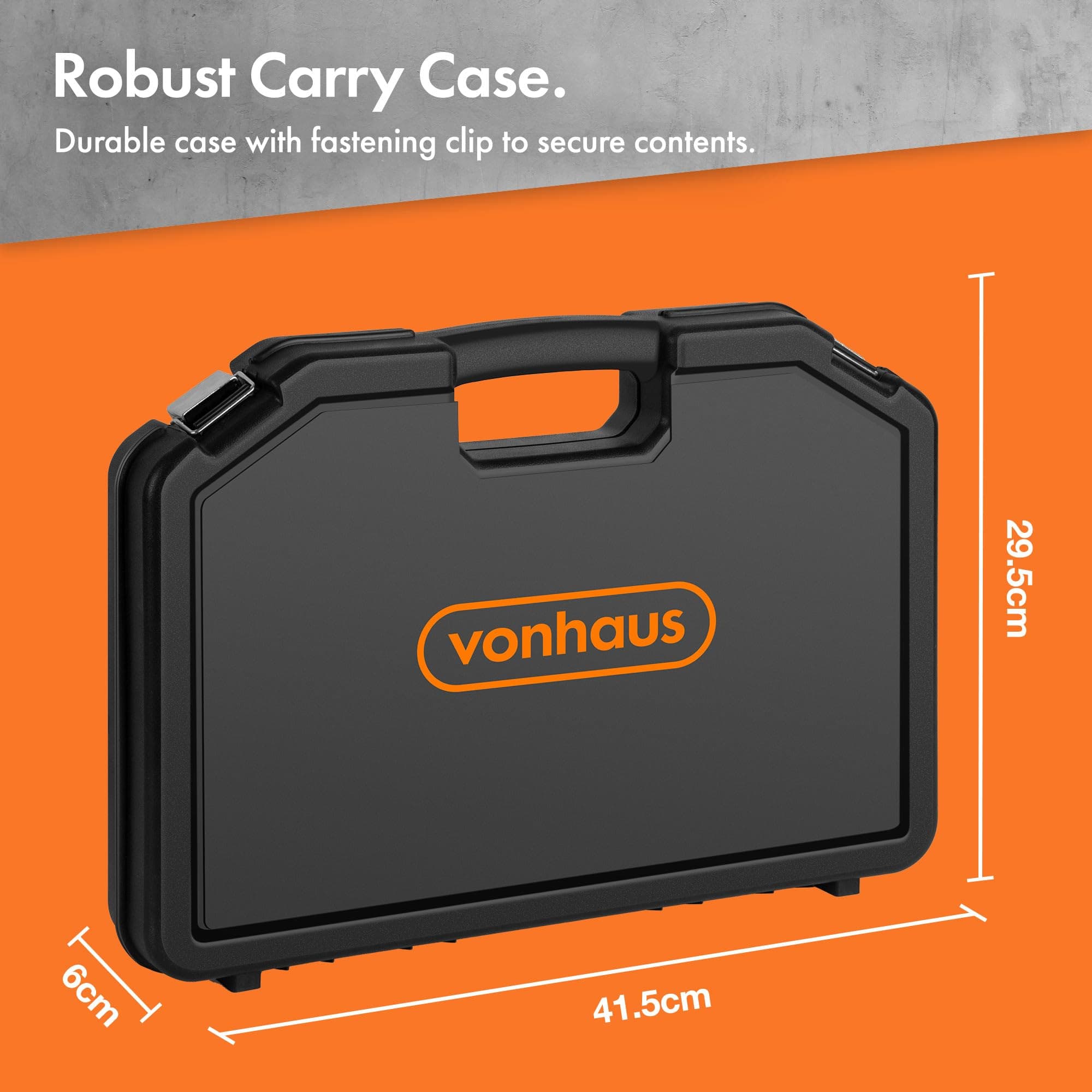 VonHaus 246 Piece Screwdriver Bit and Drill Bit Set