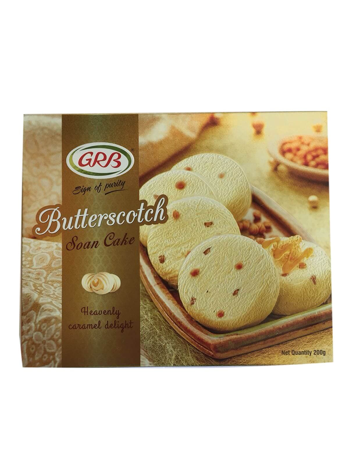 GRB Soan Cake (Butter Scotch) 200Gm