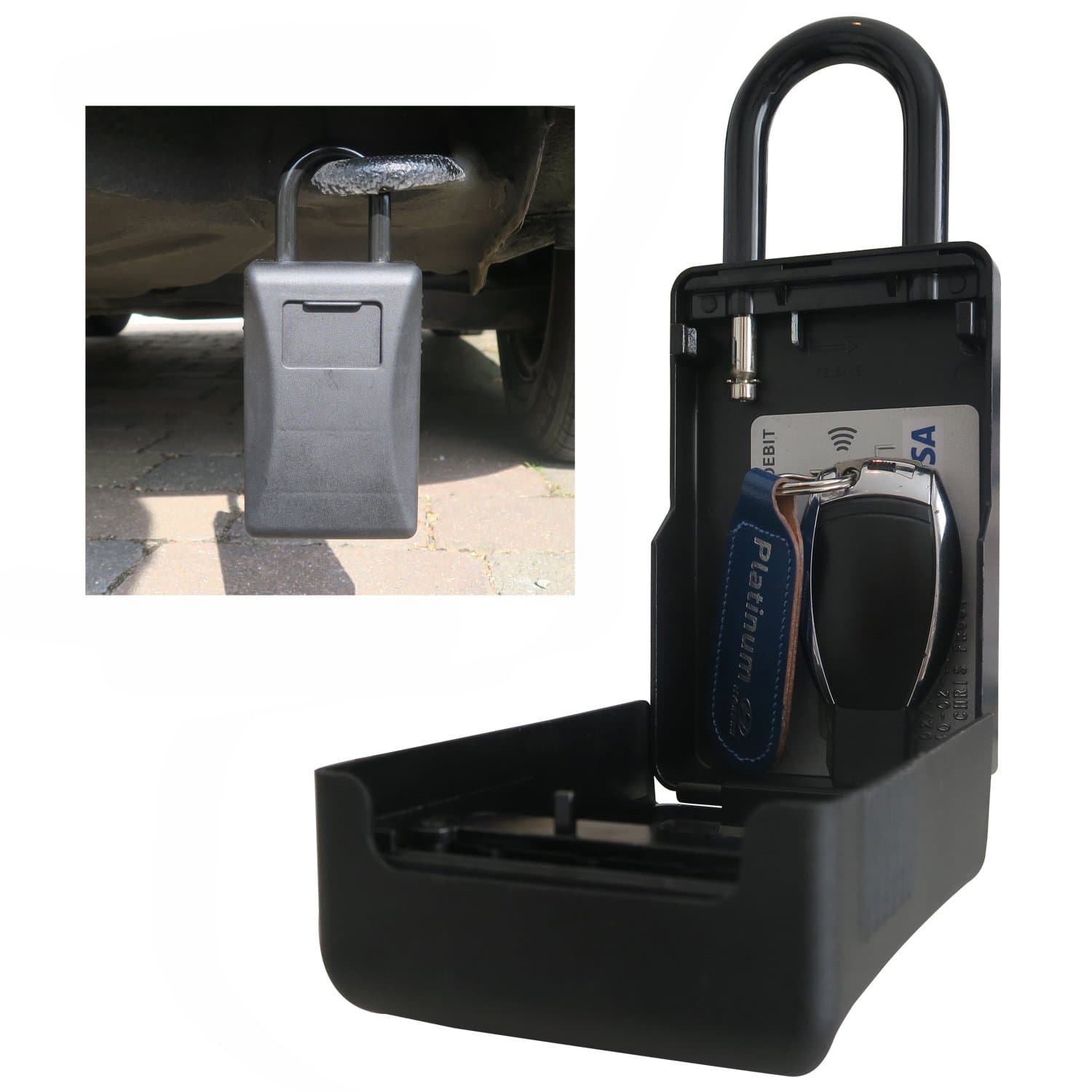 Frostfire Mooncode - Portable Car Key Safe Storage Security Lock