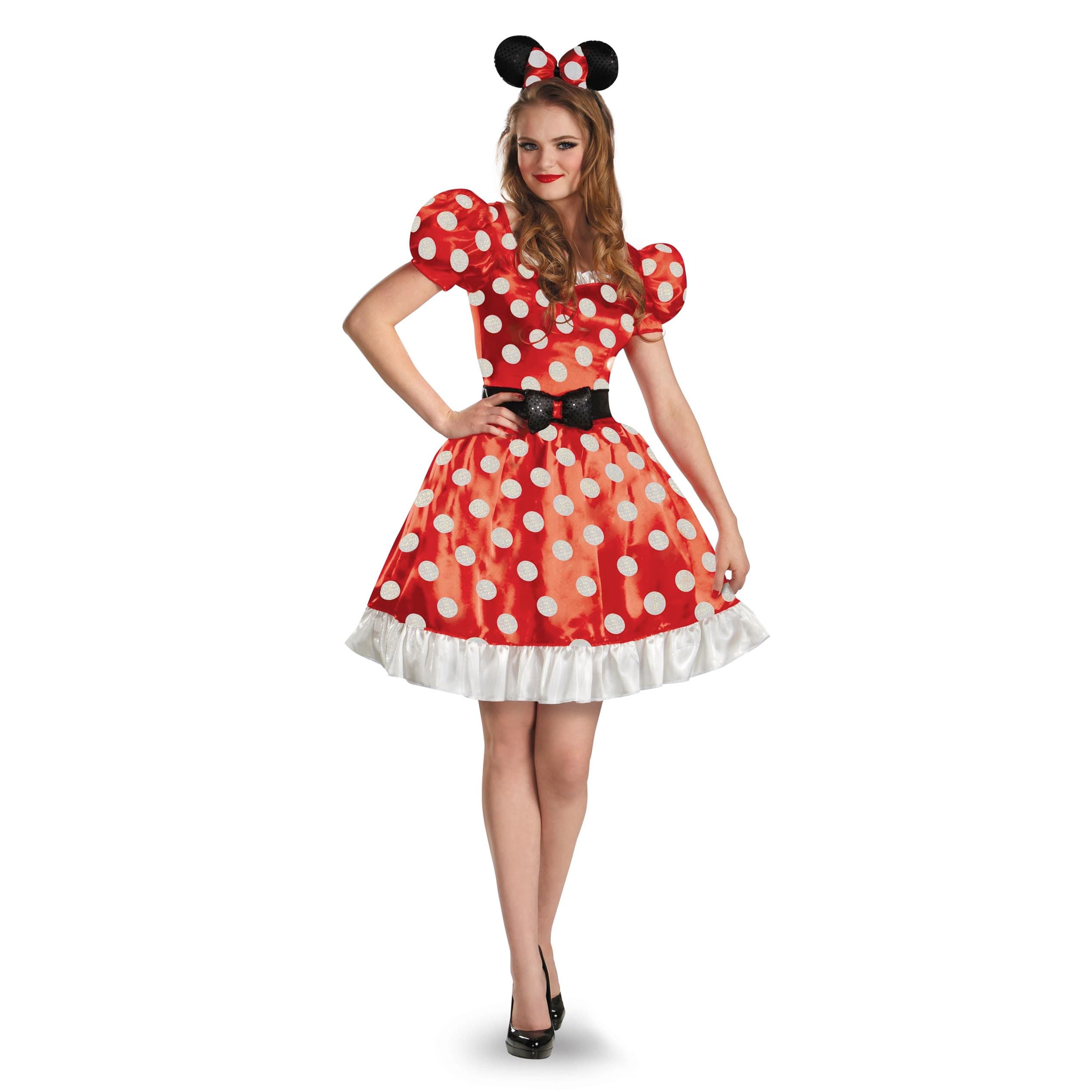 Plus Size Red Minnie Classic Costume