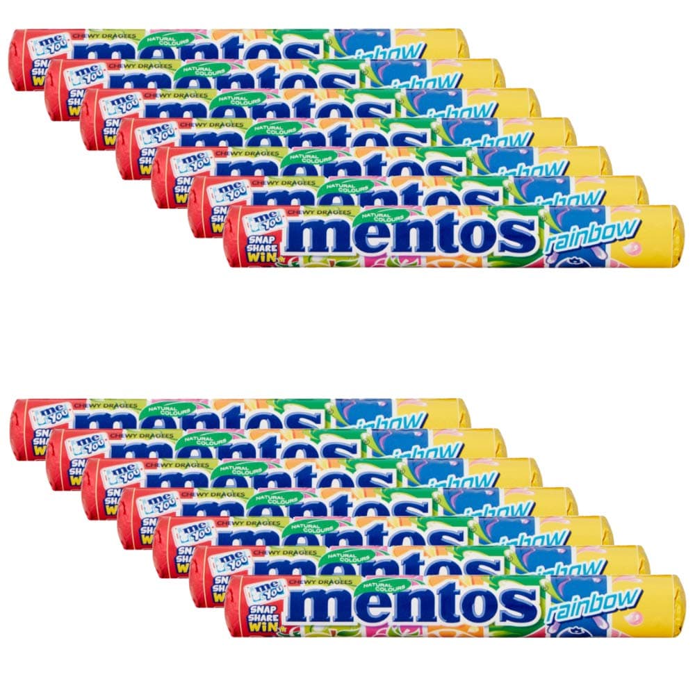 Mentos Rainbow Chewy Dragees, 406 g