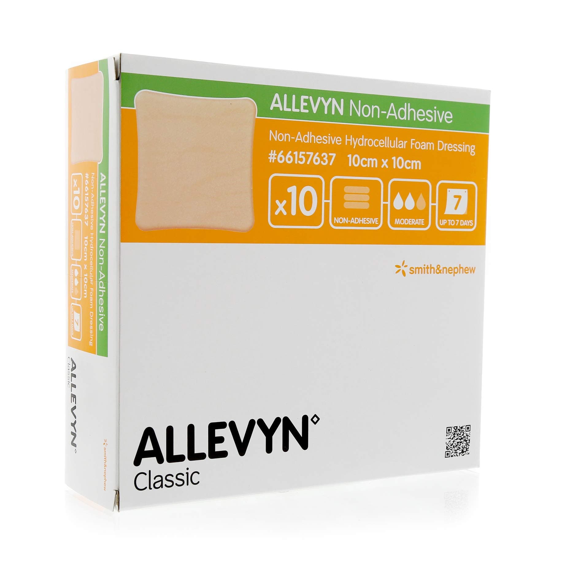 Allevyn Non-Adhesive - 10cm x 10cm (x10)