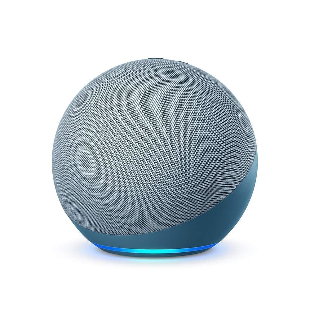 Certified Refurbished Echo (4th generation, 2020 release) | With premium sound, smart home hub and Alexa | Twilight Blue