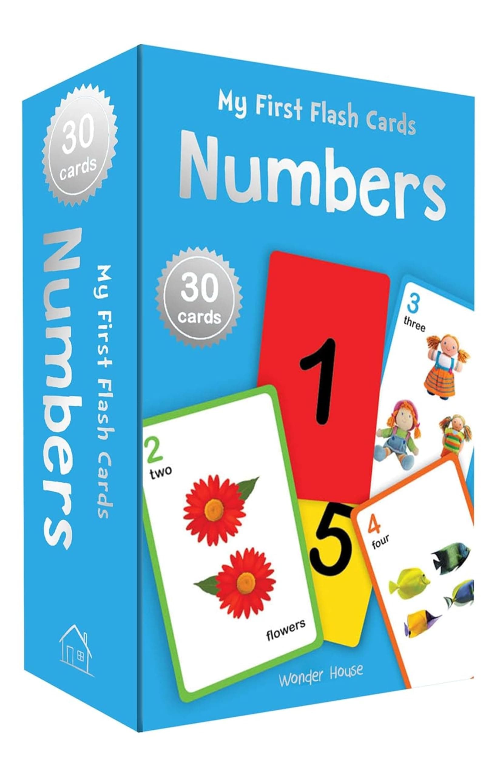 My First Flash Cards Numbers : 30 Early Learning Flash Cards For Kids