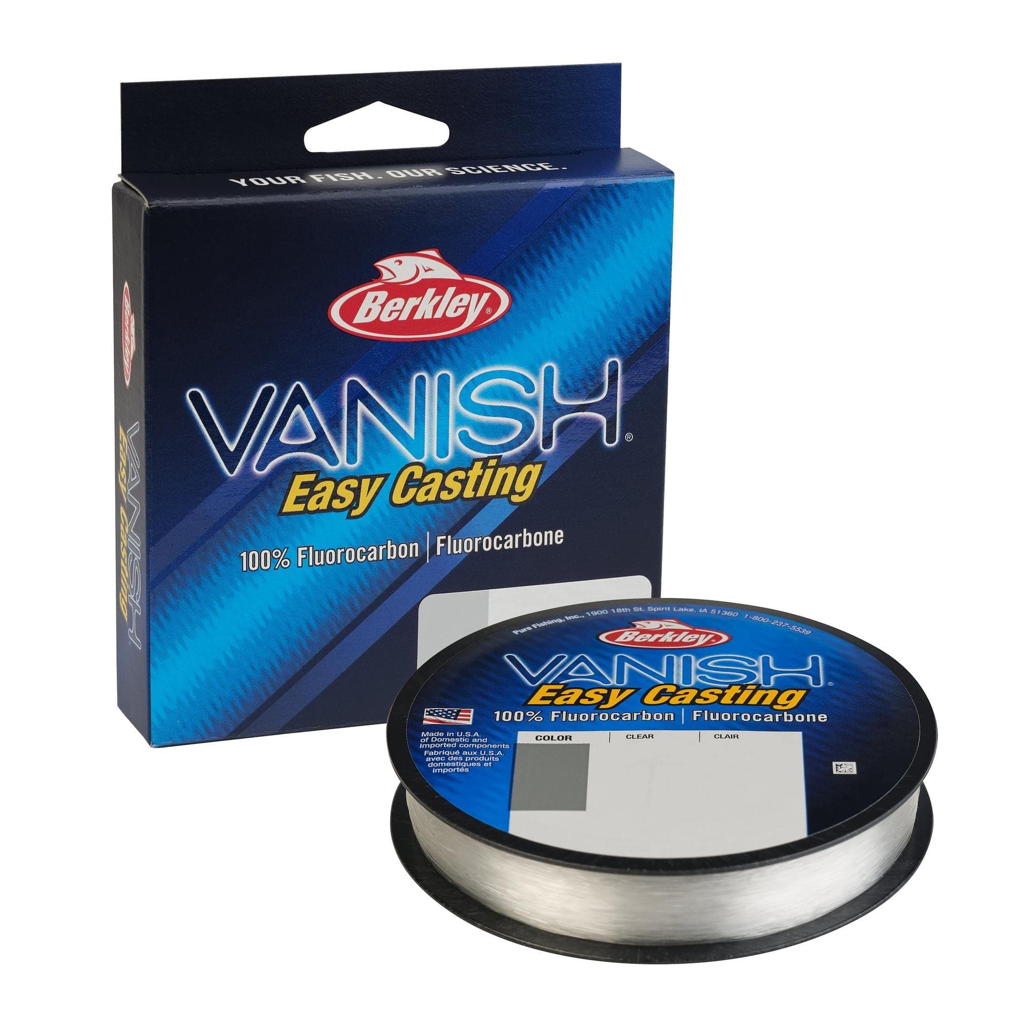 Berkley Vanish Fluorocarbon 110 Yd Spool