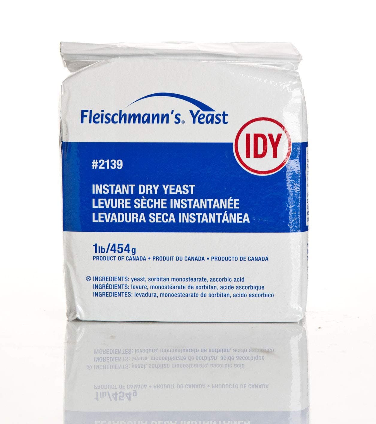 Fleischmann's Instant Dry Yeast Vacuum Pack (1 Lb) (Package may vary)