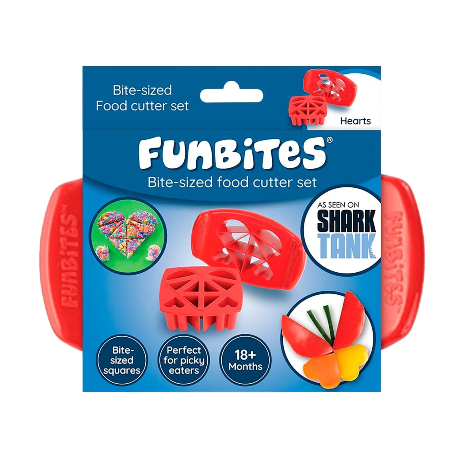 FUNBITES Food Cutter, Red Heart