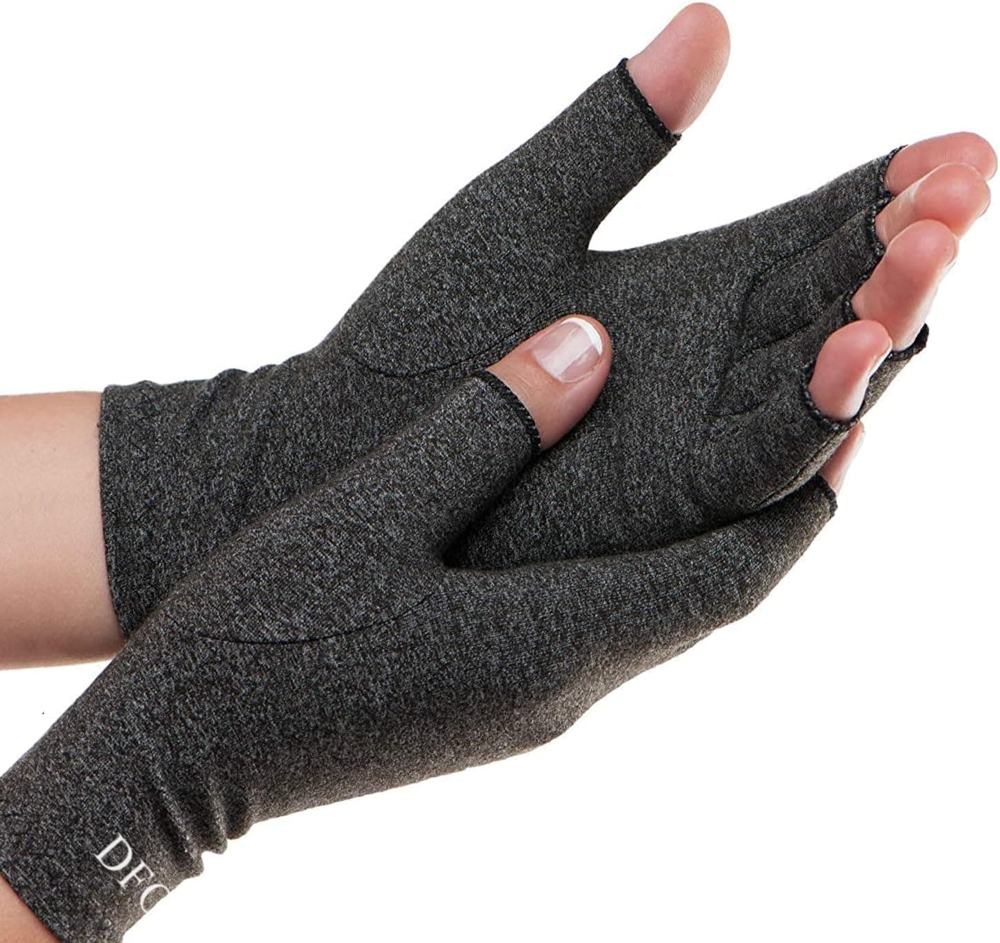 Arthritis Gloves - Warmth and Compression for relief of Rheumatoid and Osteoarthritis Joint Pain - Medium