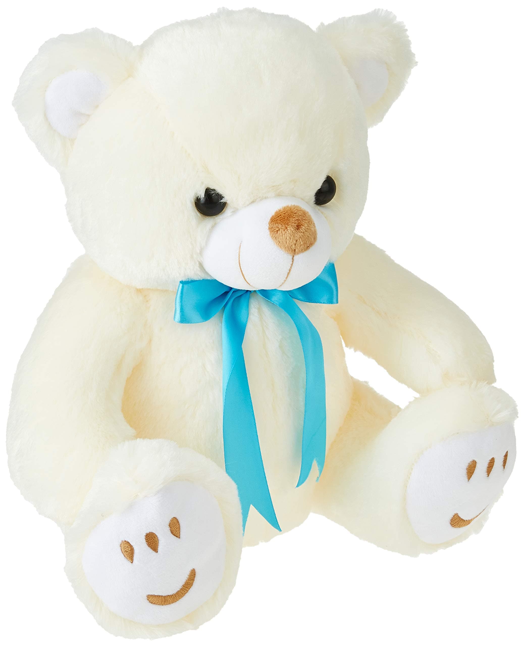 - Amazon Brand - Jam & Honey Teddy Bear Soft Toy (33 Cm, White, Cream)