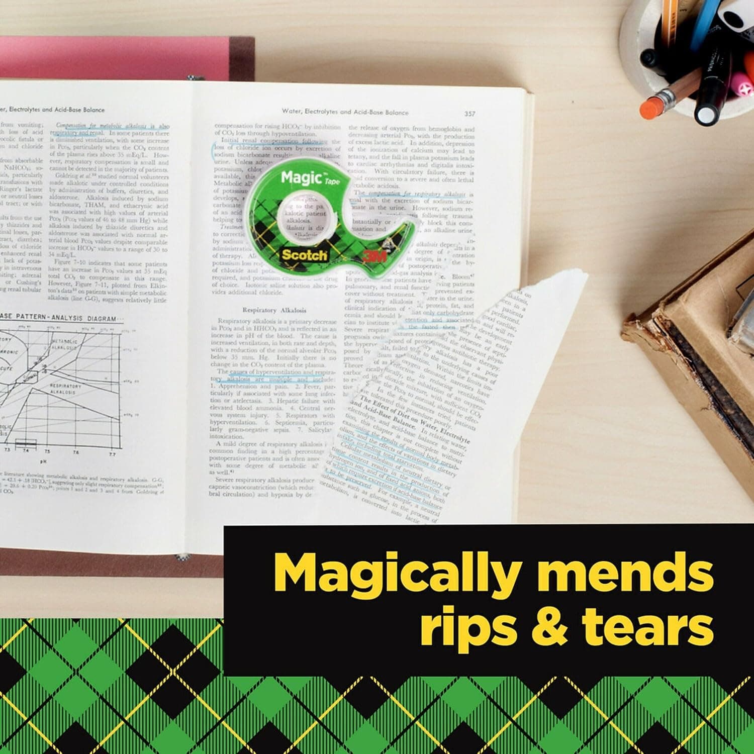 Scotch Brand Learning Resources MMM3105 Scotch Magic Tape 3/4 Inch X 300 Inches 3 ea, Translucent (55)