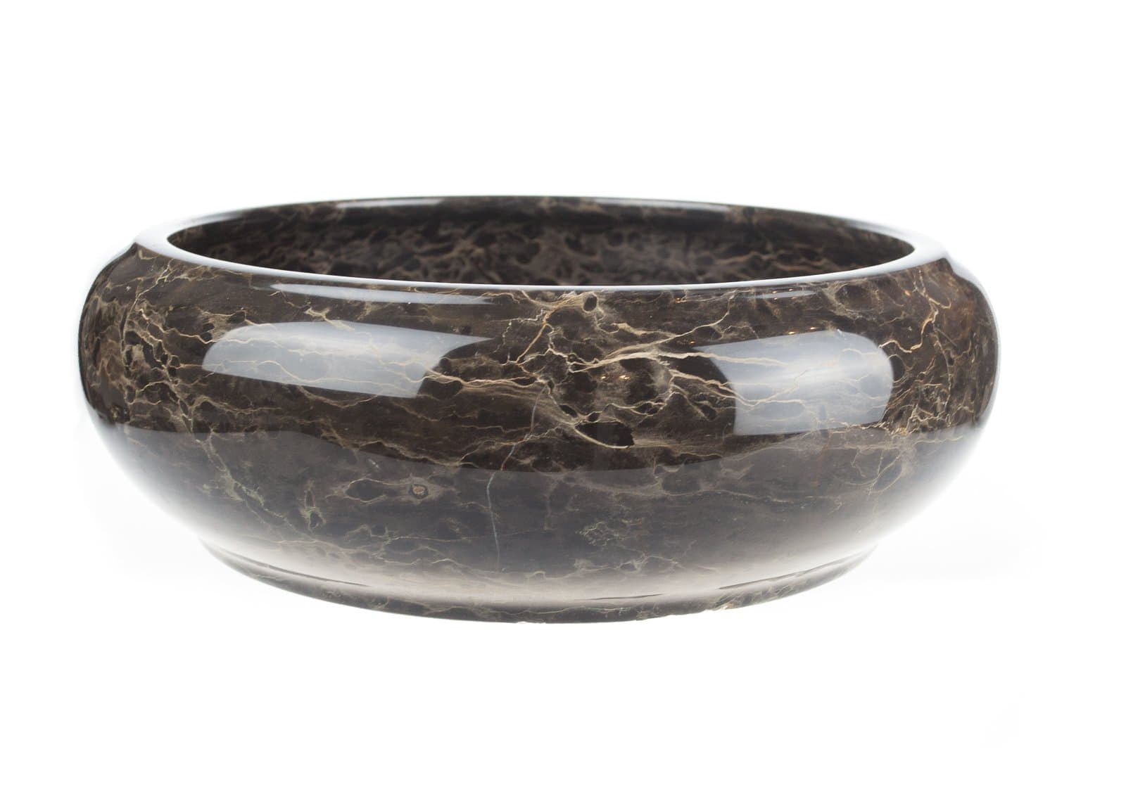 100% Natural Gemstone Large Marble Bowl Storage Container Fruit Tray Top Design Decorative and Unique Hand Work, Height: 13 cm, diameter 36 cm, Weight 6Kg