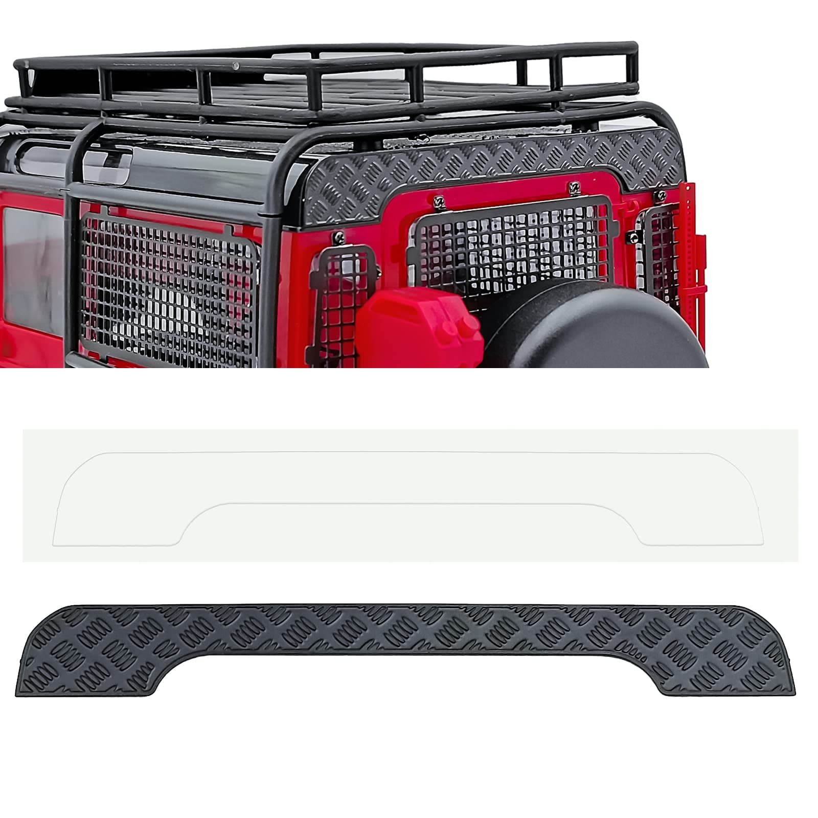 TRX4M Rear Body Upper Skid Plate