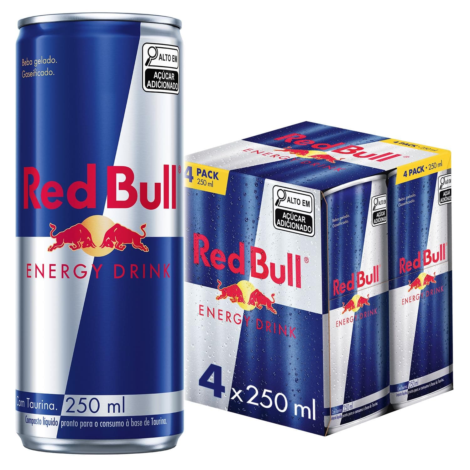 Red Bull Energy Drink, 250 ml (4 pack)