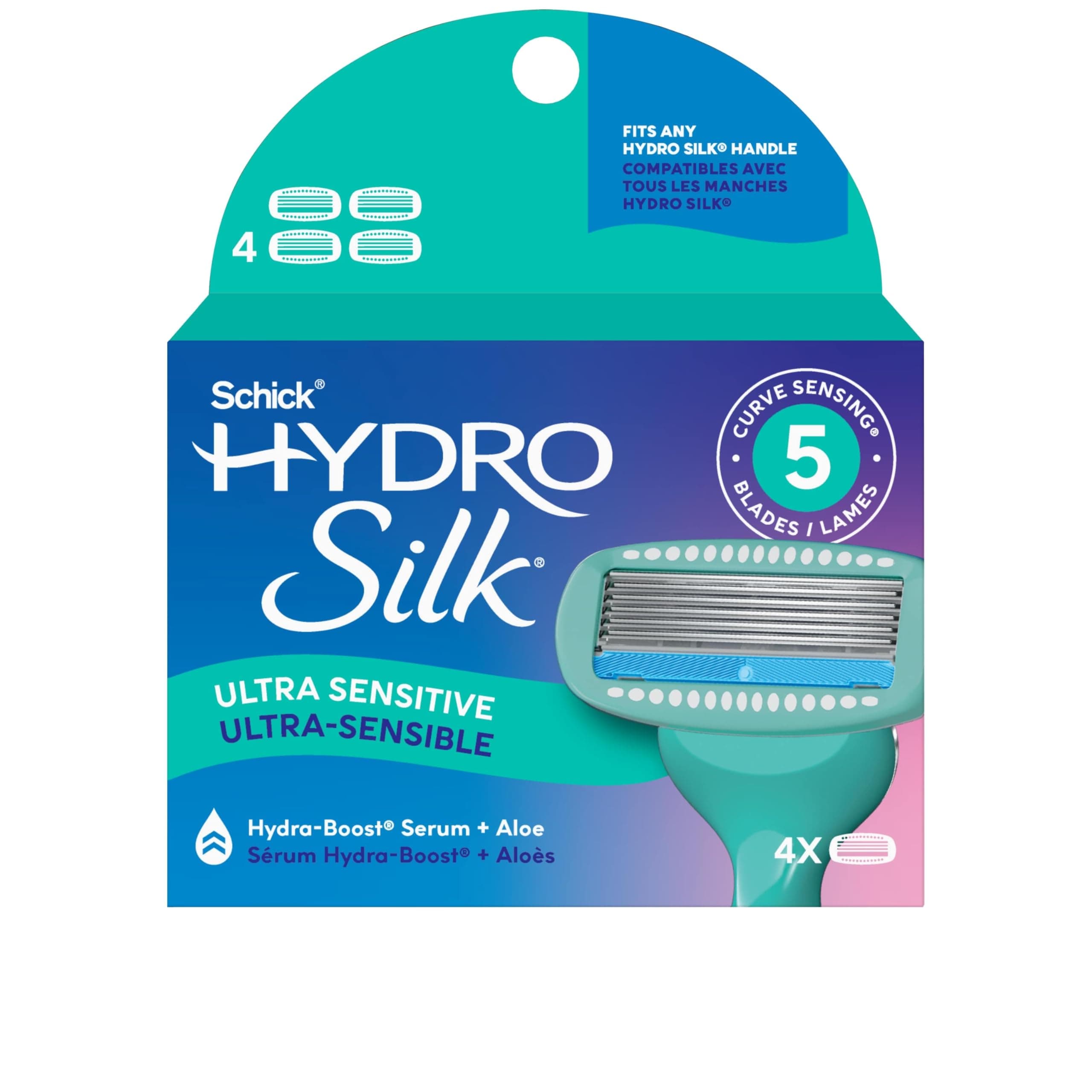 Schick Hydro Silk Sensitive Care Curve Sensing Blades