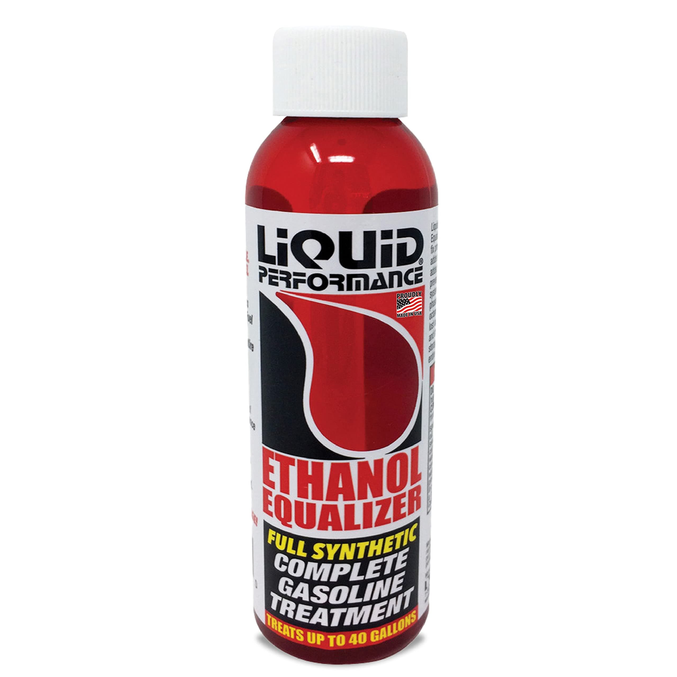 Ethanol Equalizer - 4 OZ - Full Synthetic Complete Gas Treatment - Cleans and Lubricates Fuel System - Stops Ethanol Fuel Problems