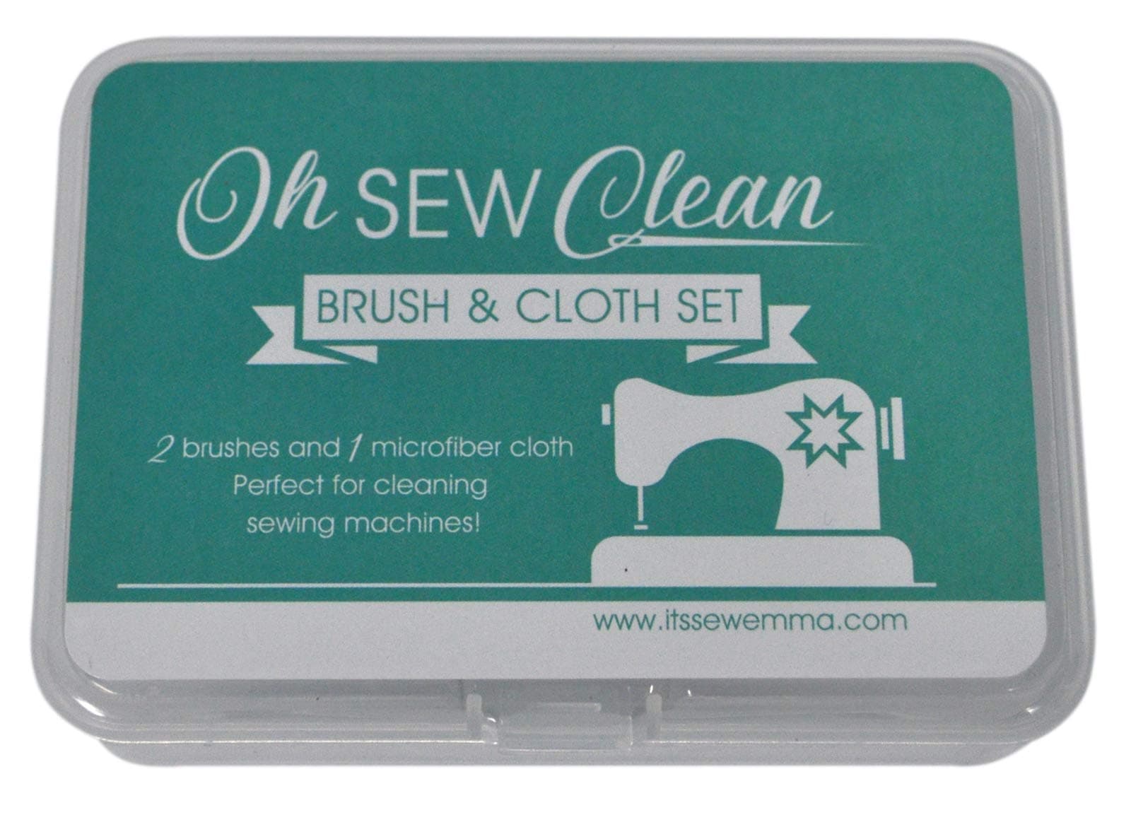 Oh Sew Clean Brush and Cloth Set