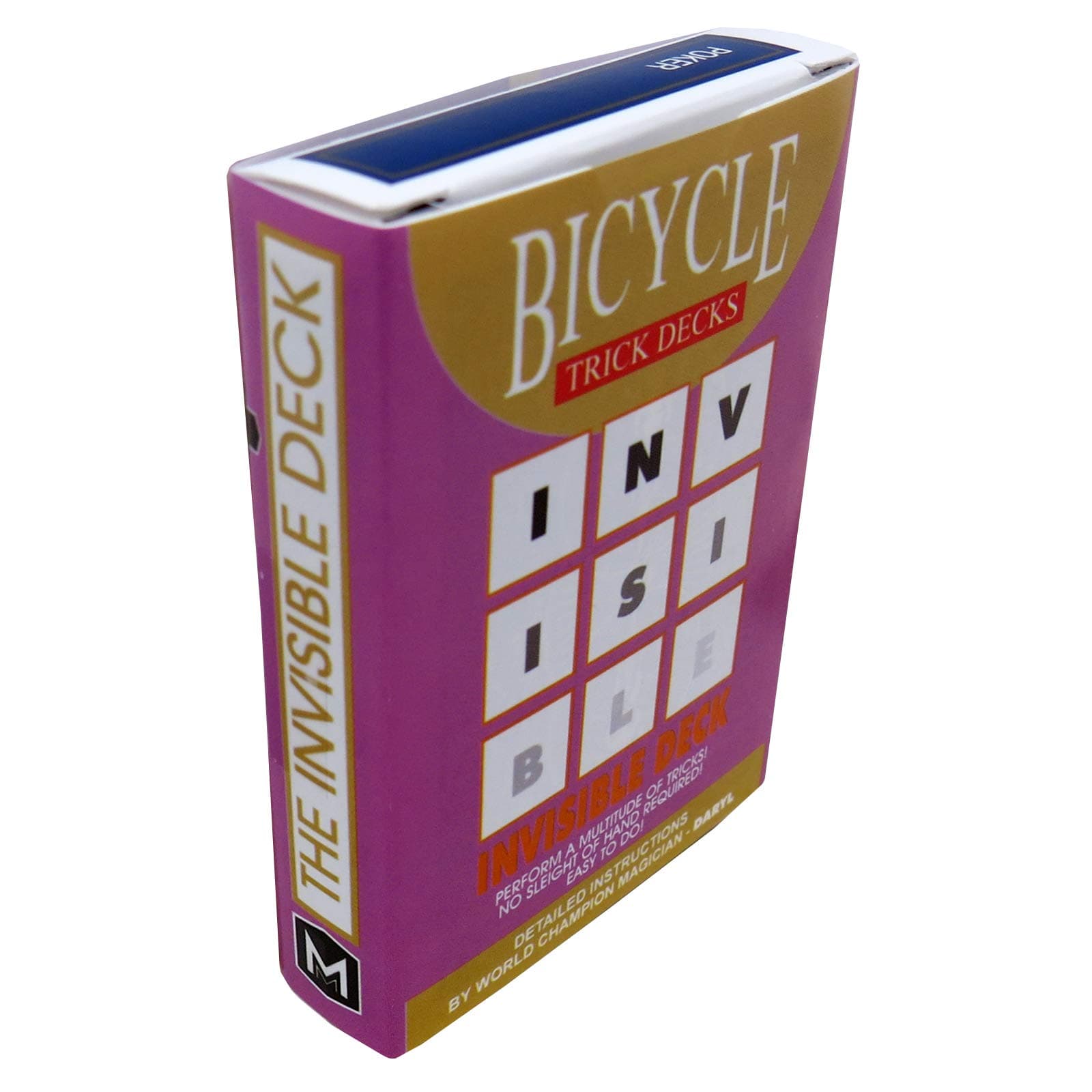 Bicycle Murphys Manufacturing Invisible Deck - Blue