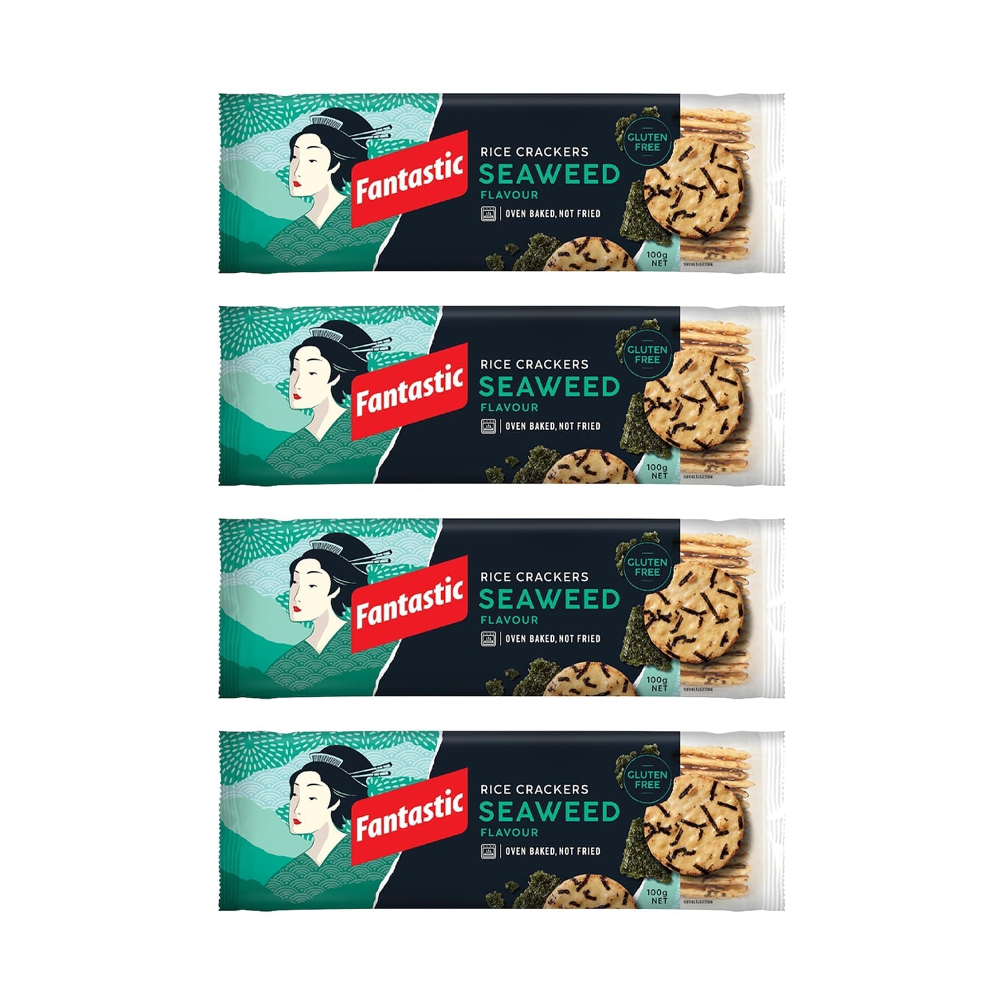 Rice Cracker Seaweed 100 gm