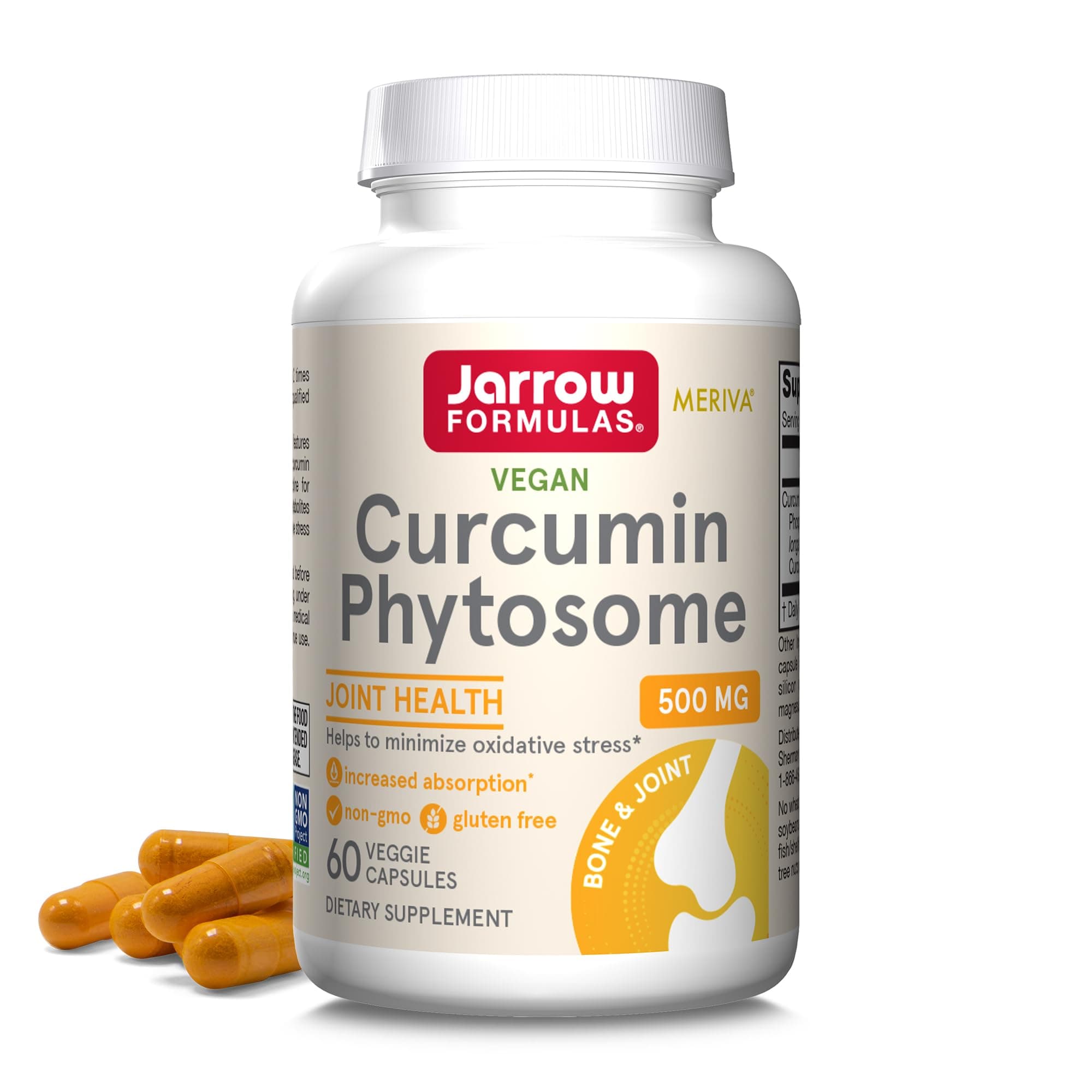 Curcumin Phytosome, 60 Caps by Jarrow Formulas