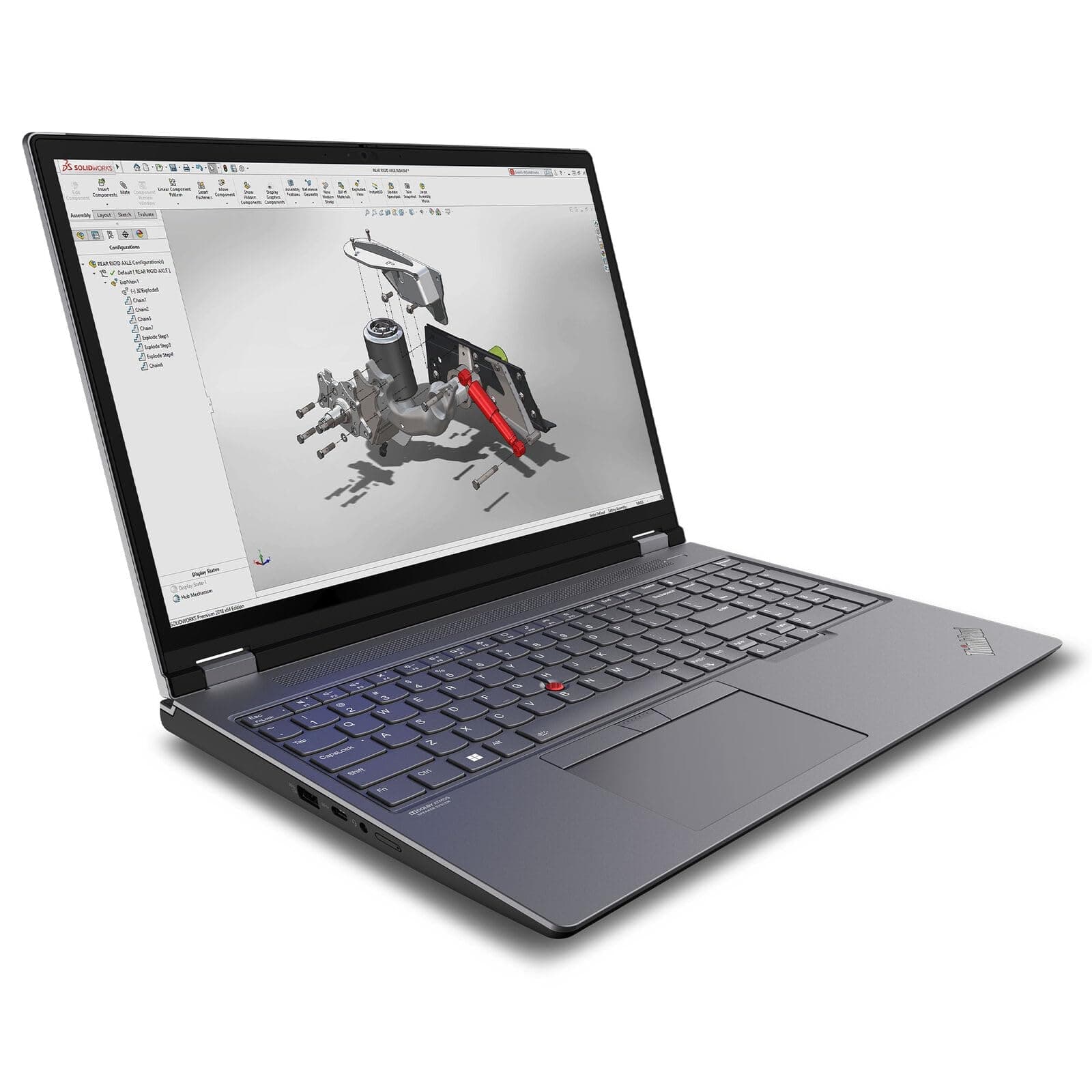 Lenovo ThinkPad P16 Gen 2 Intel Core i9-13980HX, 24C, 16" WQUXGA (3840 x 2400) IPS, 800 nits, 64GB RAM, 1TB SSD, NVIDIA RTX 4000 Ada, Backlit KYB, Fingerprint Reader, Windows Pro