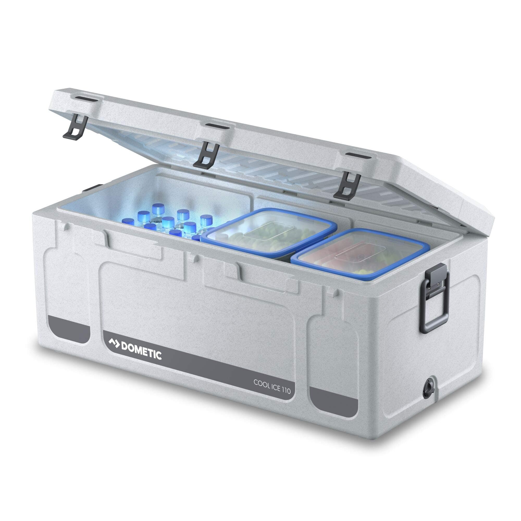 DOMETIC Cool-Ice CI 110 Insulation Box - High Quality Ideal for Fishing and Hunting, Passive Cool Box, Mini Fridge, Ice Box in Heavy Duty Quality, Capacity 111 Litre