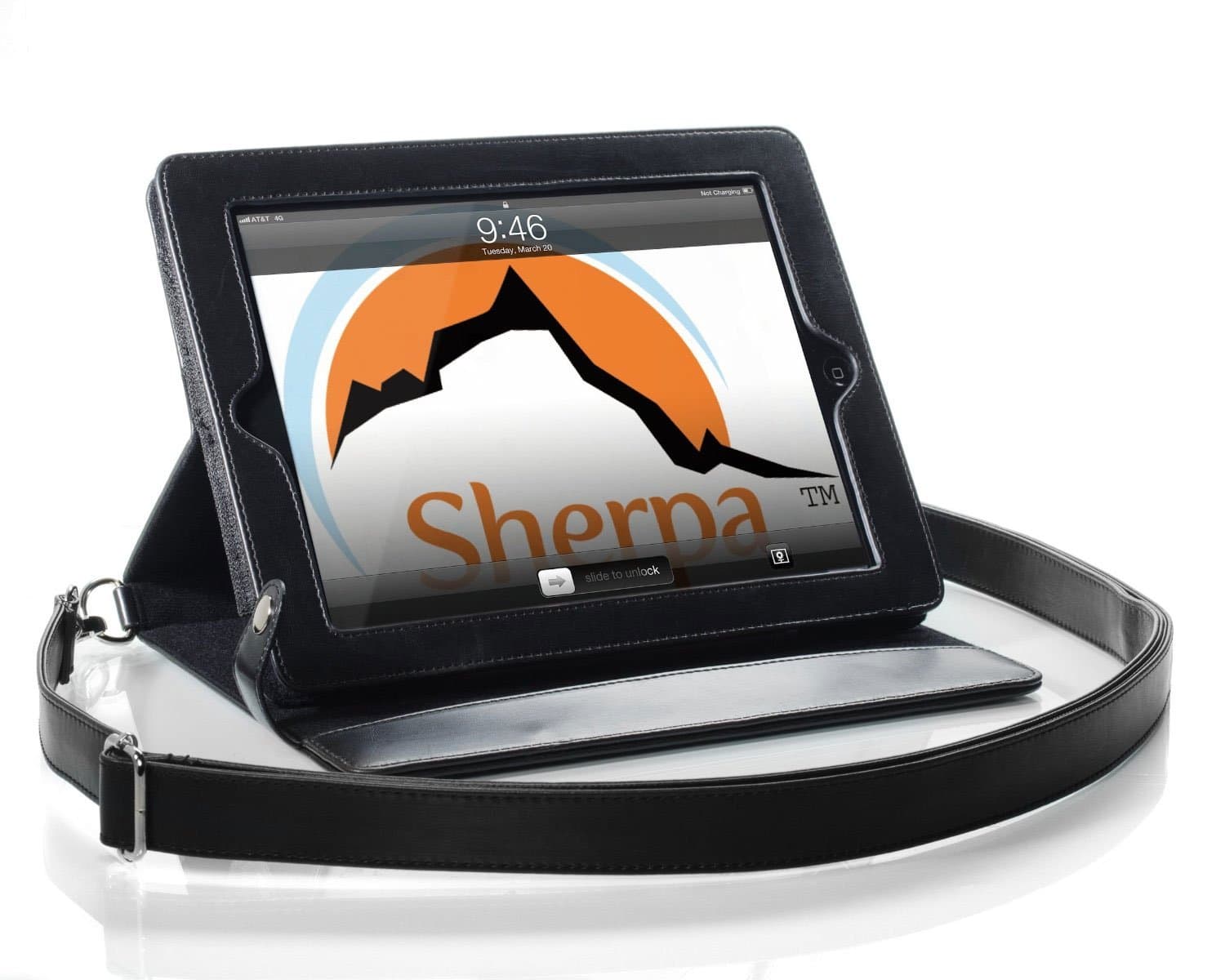 Shoulder Strap Carrying Case for iPad by Sherpa Carry