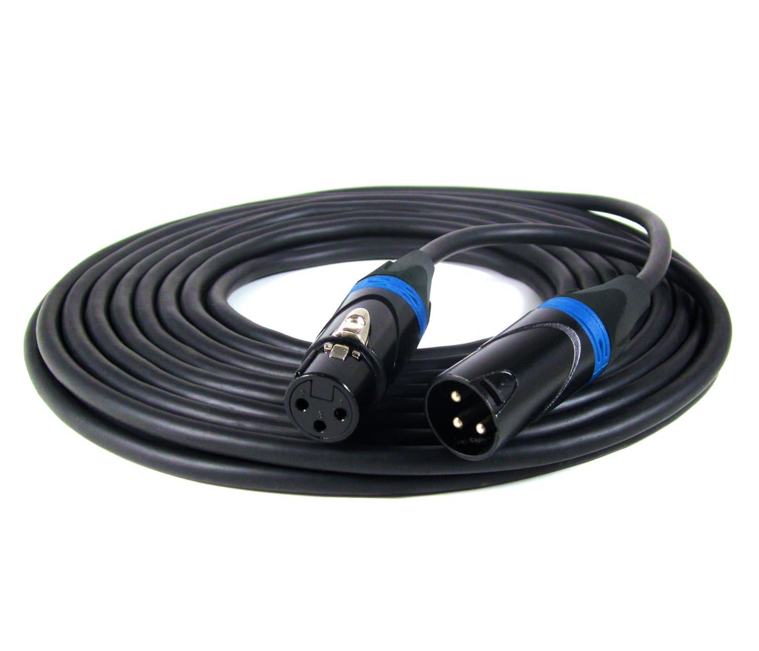 Vitrius Cables - XLR Cable 20 Ft - for Microphones & Pro Audio - 3-pin Connectors, Male to Female