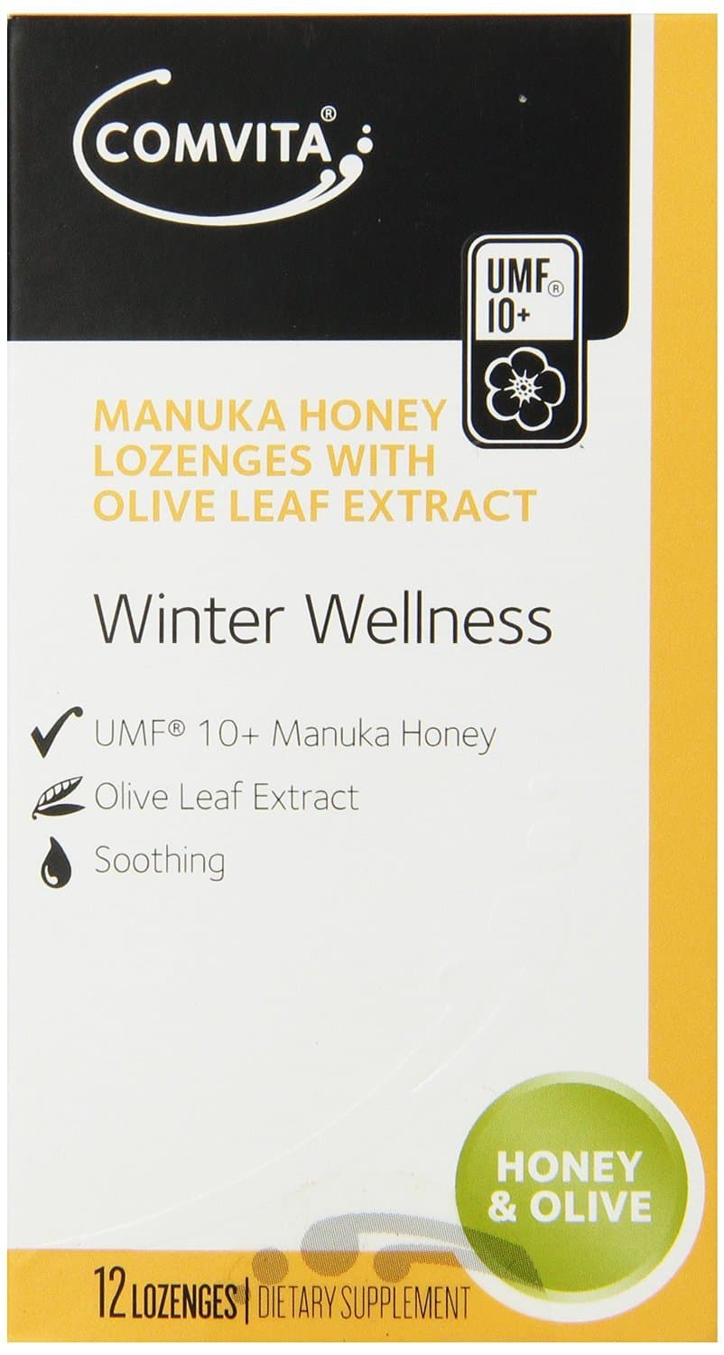 Manuka Honey Olive (12 lozenges) - ( x 5 Pack)