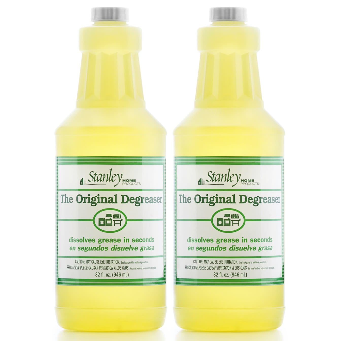 STANLEY HOME PRODUCTS Original Degreaser – Dissolves Grease & Grime – Multi-Surface Usage - 32 fl. oz. - 2 Bottles