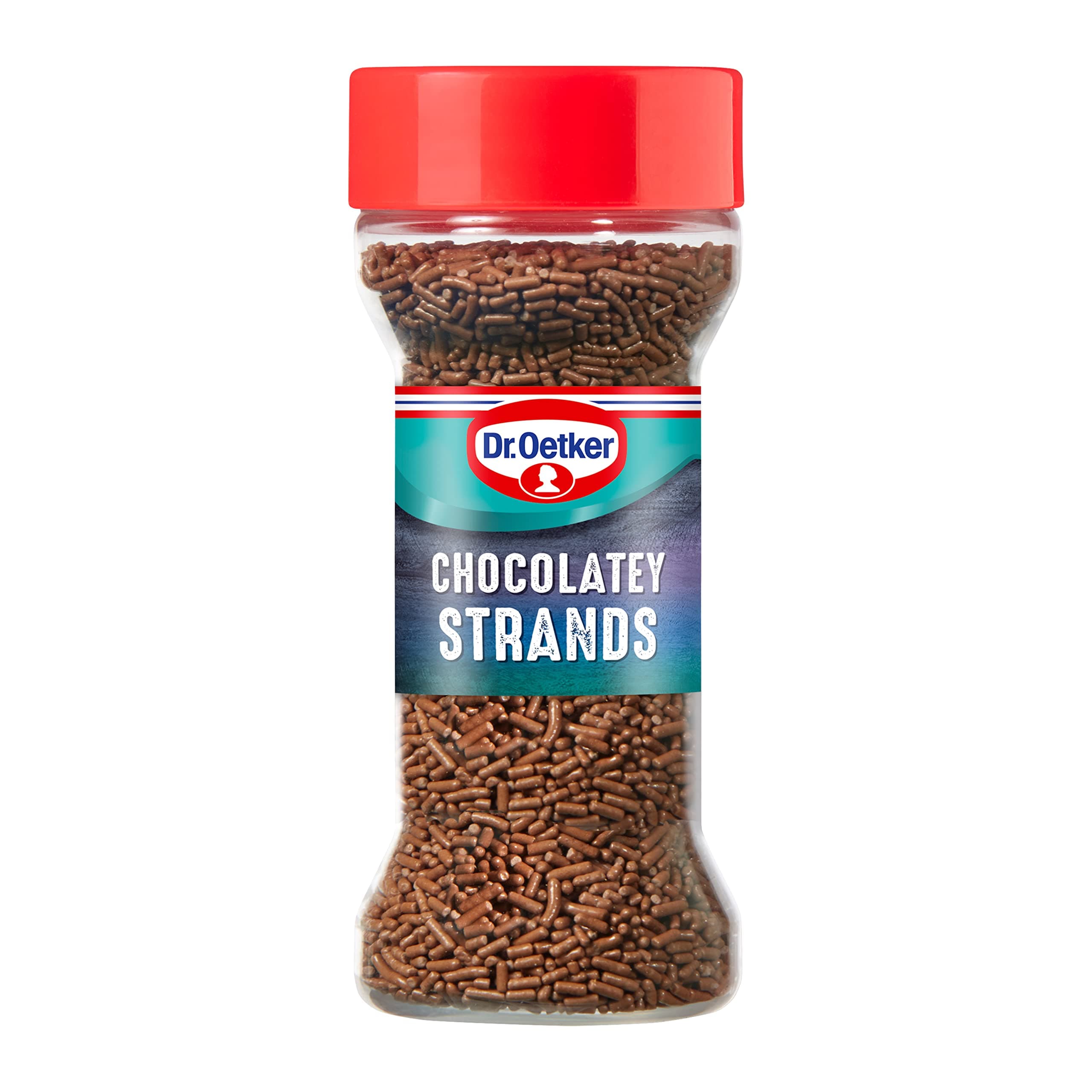 Chocolate Strands, 55 Grams Jar