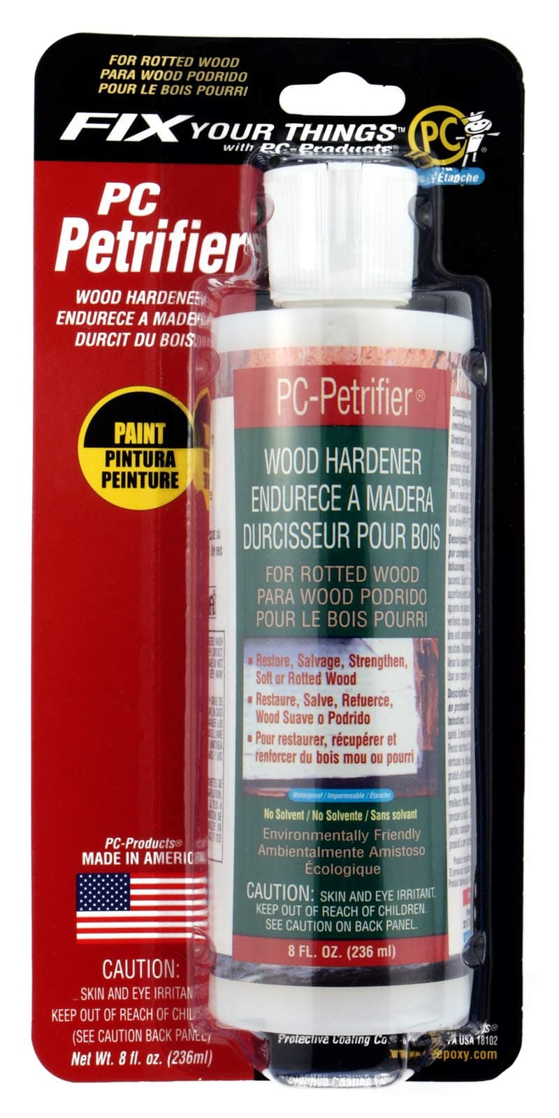 Protective Coating 8 Oz Wood Hardener 084441