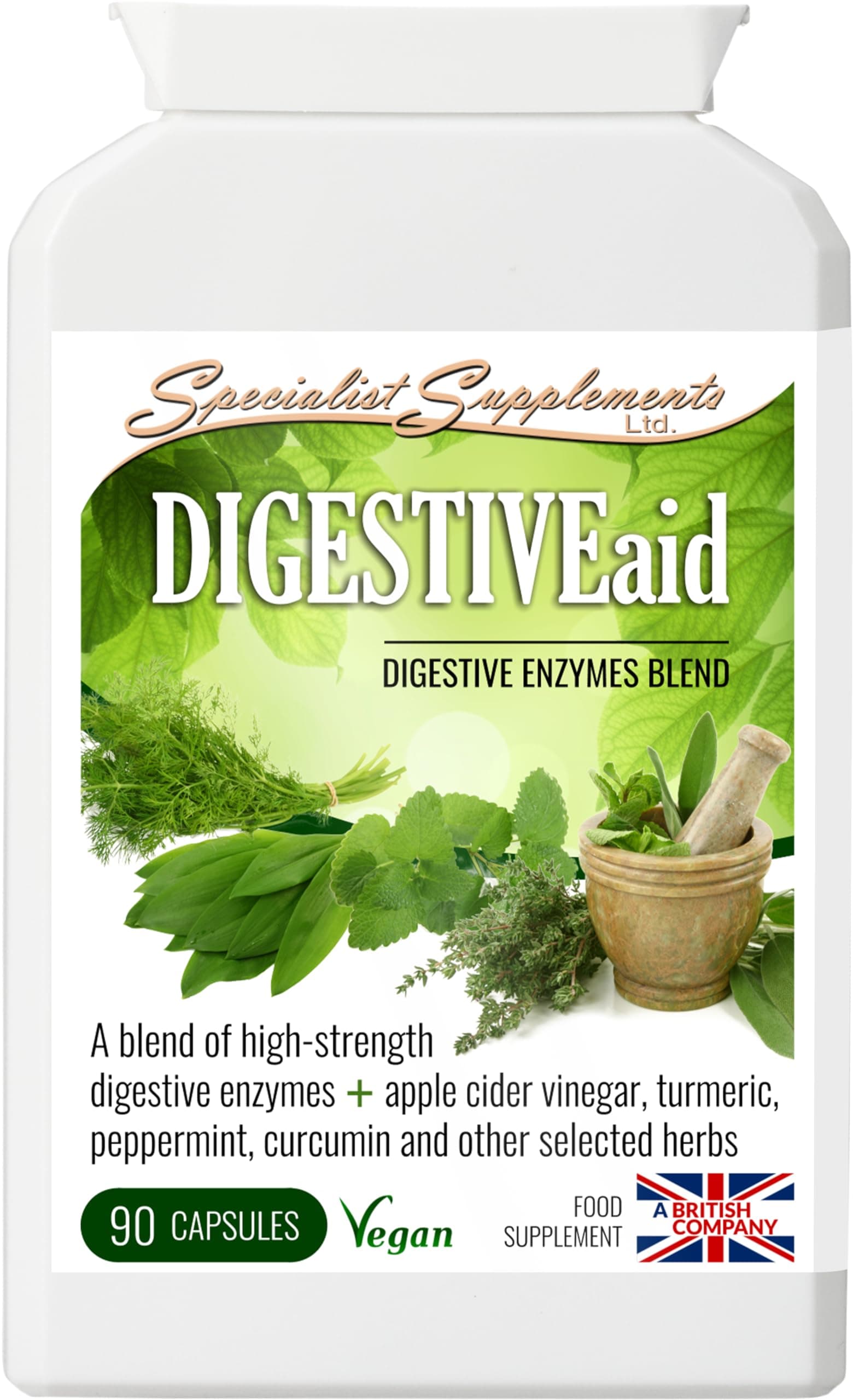DIGESTIVEaid Digestive Enzymes 90 Capsules