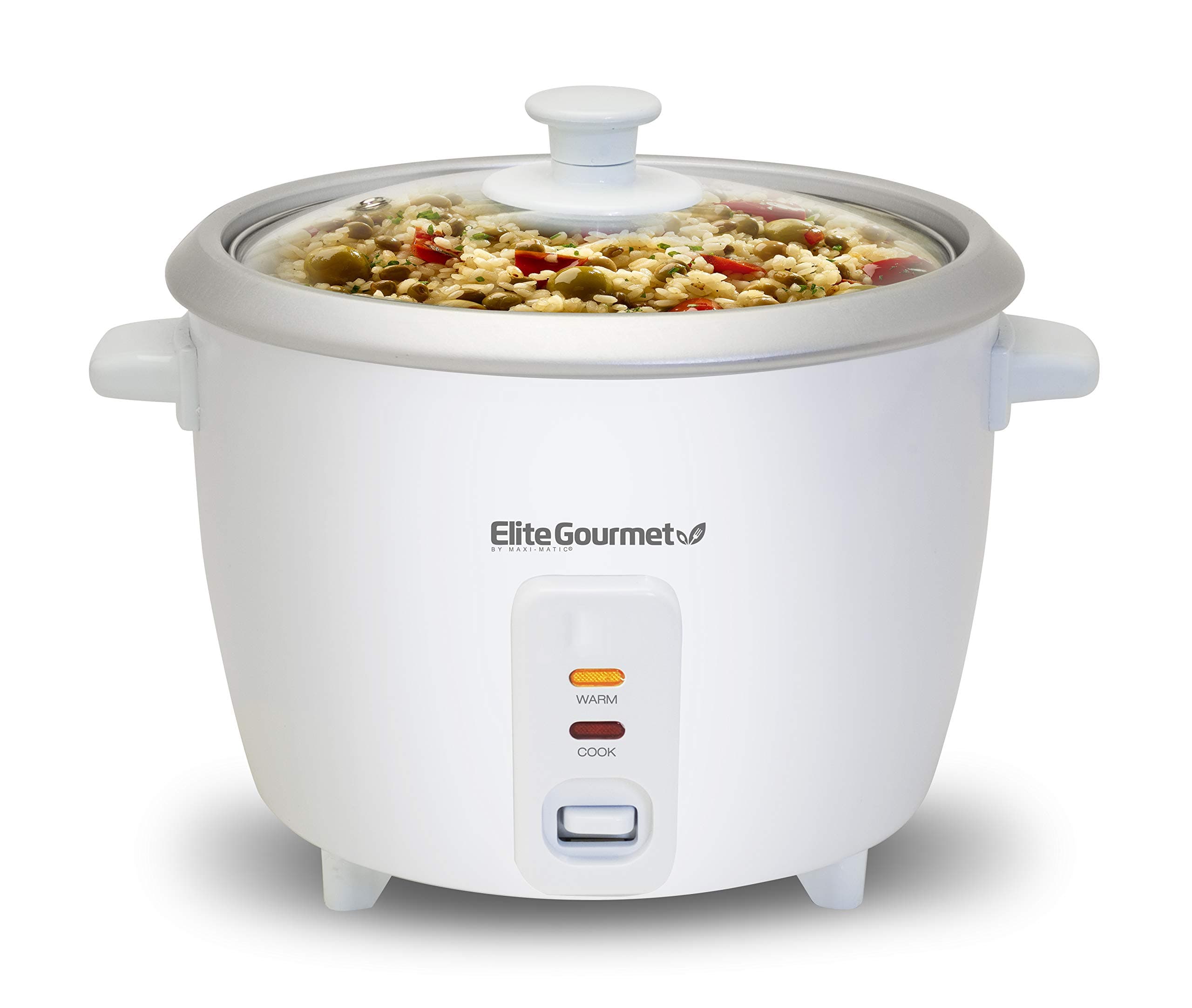 ERC-003 6 Cup Rice Cooker with Glass Lid