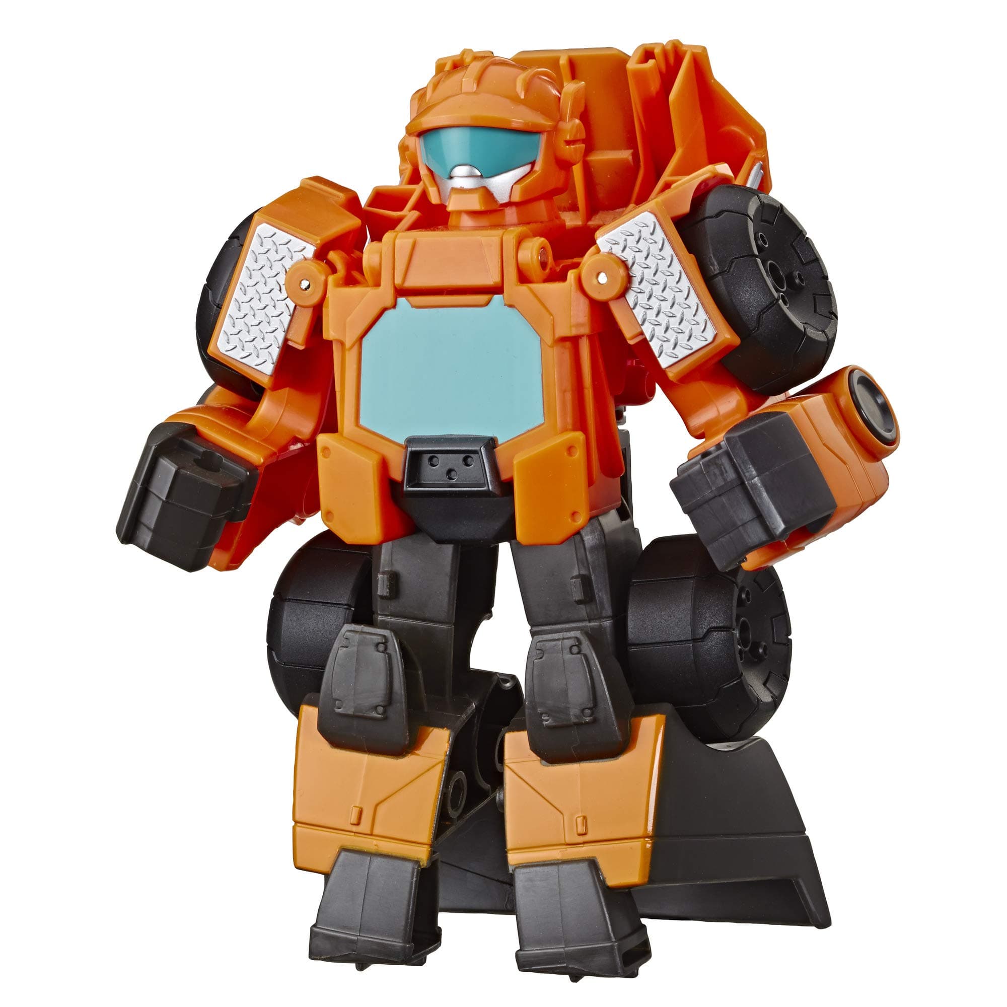 Transformers Playskool Heroes Rescue Bots Academy Wedge The Construction-Bot Converting Toy Robot, 6-Inch Collectible Action Figure for Kids Ages 3 and Up (Amazon Exclusive)
