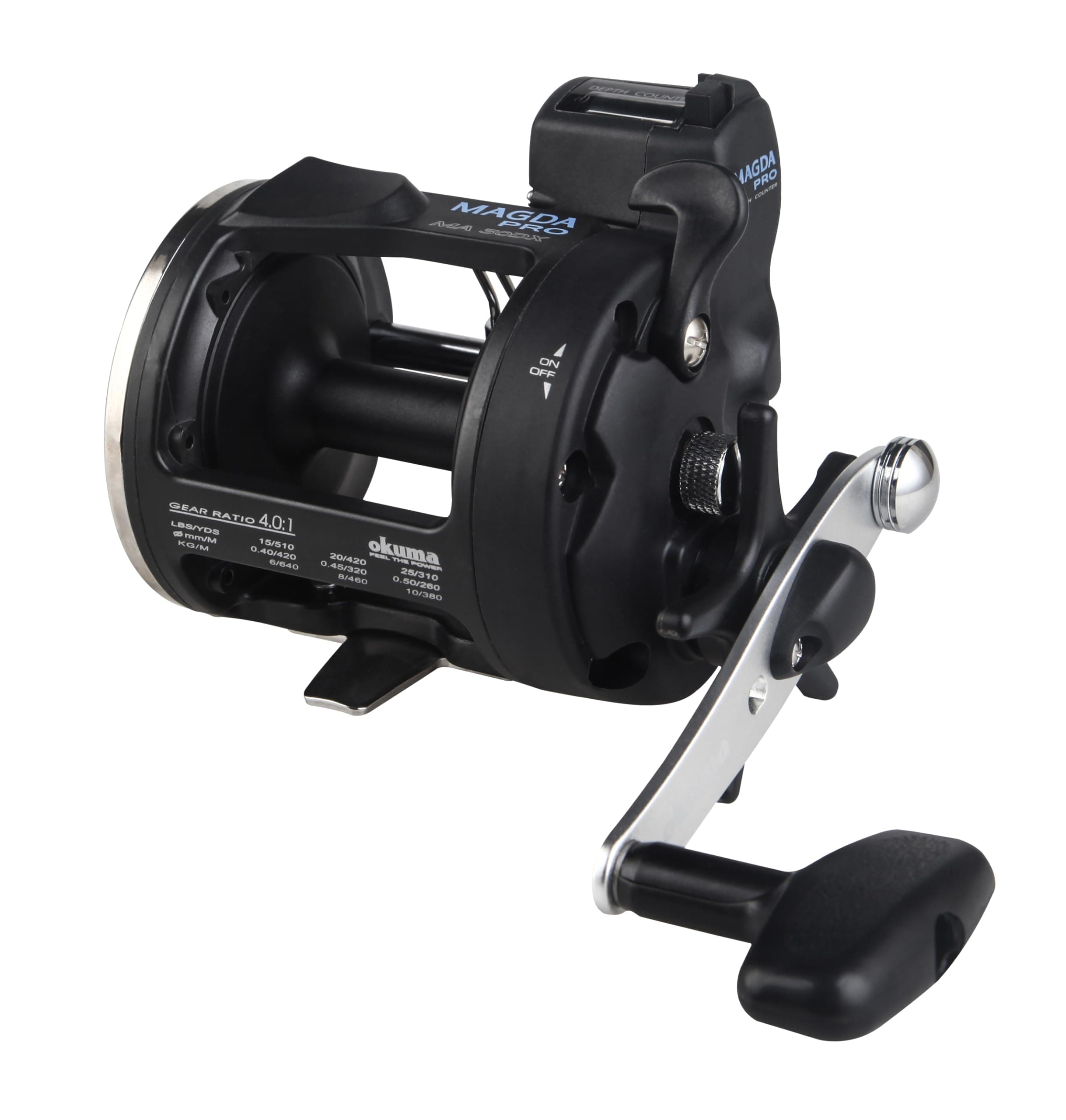 Okuma Magda Pro Line Counter Levelwind Trolling Reel