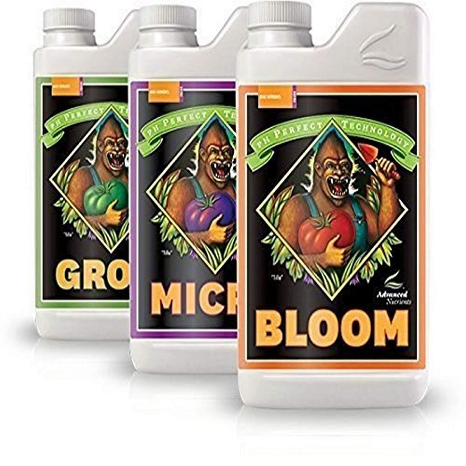 Advanced Nutrients Bloom Fertilizer, Micro and Grow, 16.9 fl oz (500 ml)