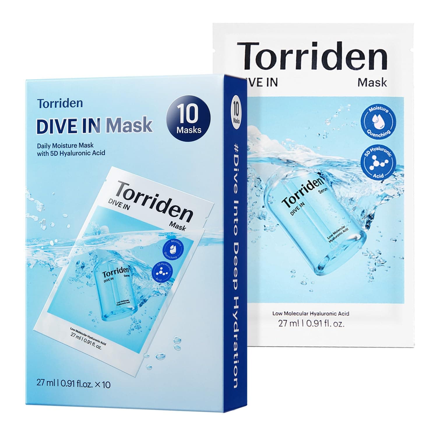 DIVE IN Low Molecular Hyaluronic Acid Mask Pack