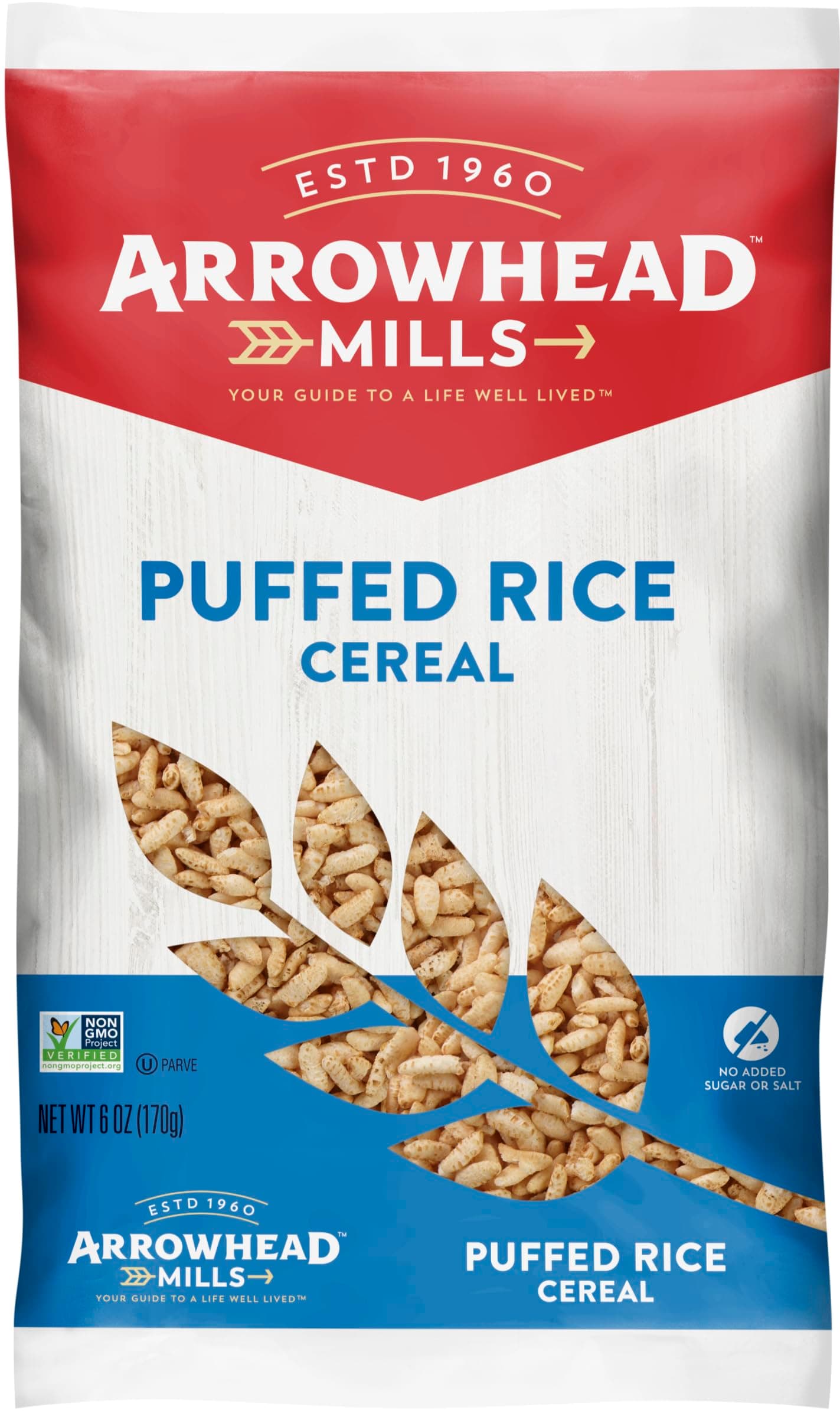 Arrowhead MillsCereal, Puffed Rice, 6 oz.