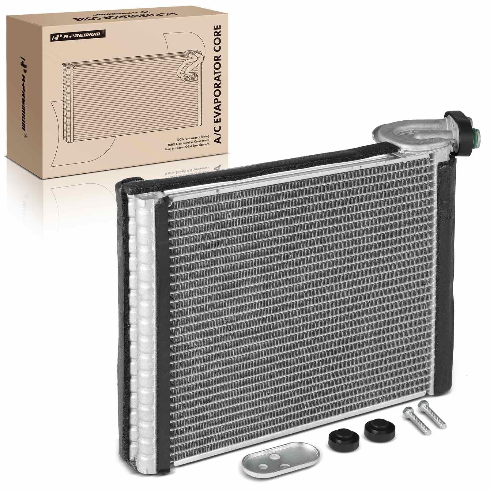 A-Premium A/C Evaporator Core Compatible with Scion xD 2008-2014 1.8L, Toyota Yaris 2006-2013 1.5L, Yaris 2014-2017 1.5L, with Pressing Plate